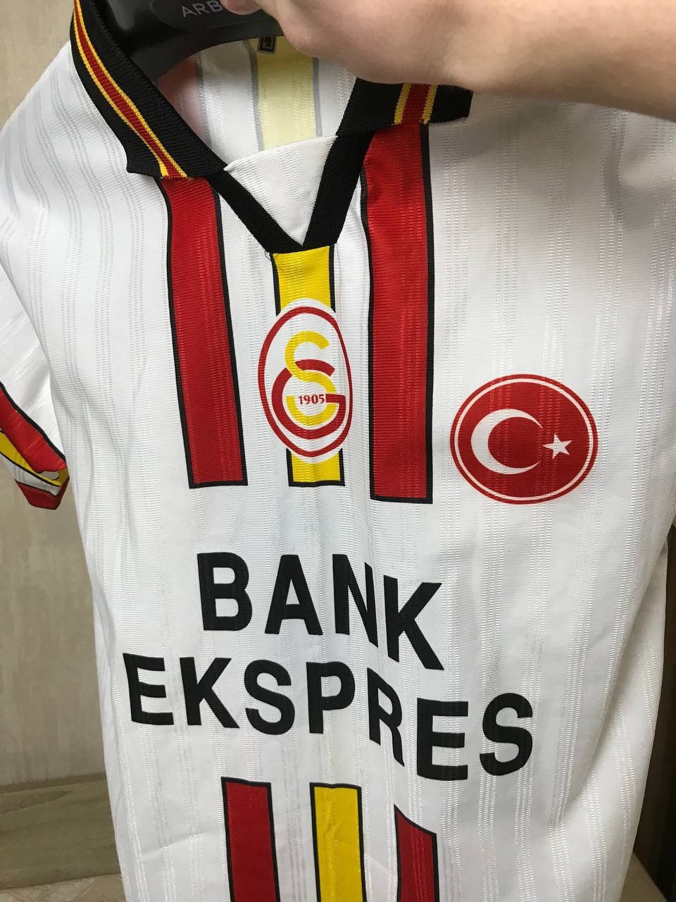 Vintage 🔥 Galatasaray 1997 1998 Turkish FC Vintage T Shirt Jersey Size US S / EU 44-46 / 1 - 6 Thumbnail