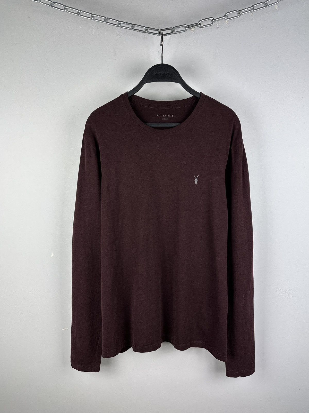 Allsaints Allsaints Brace Long Sleeve Crew T-Shirt Size US M / EU 48-50 / 2 - 1 Thumbnail