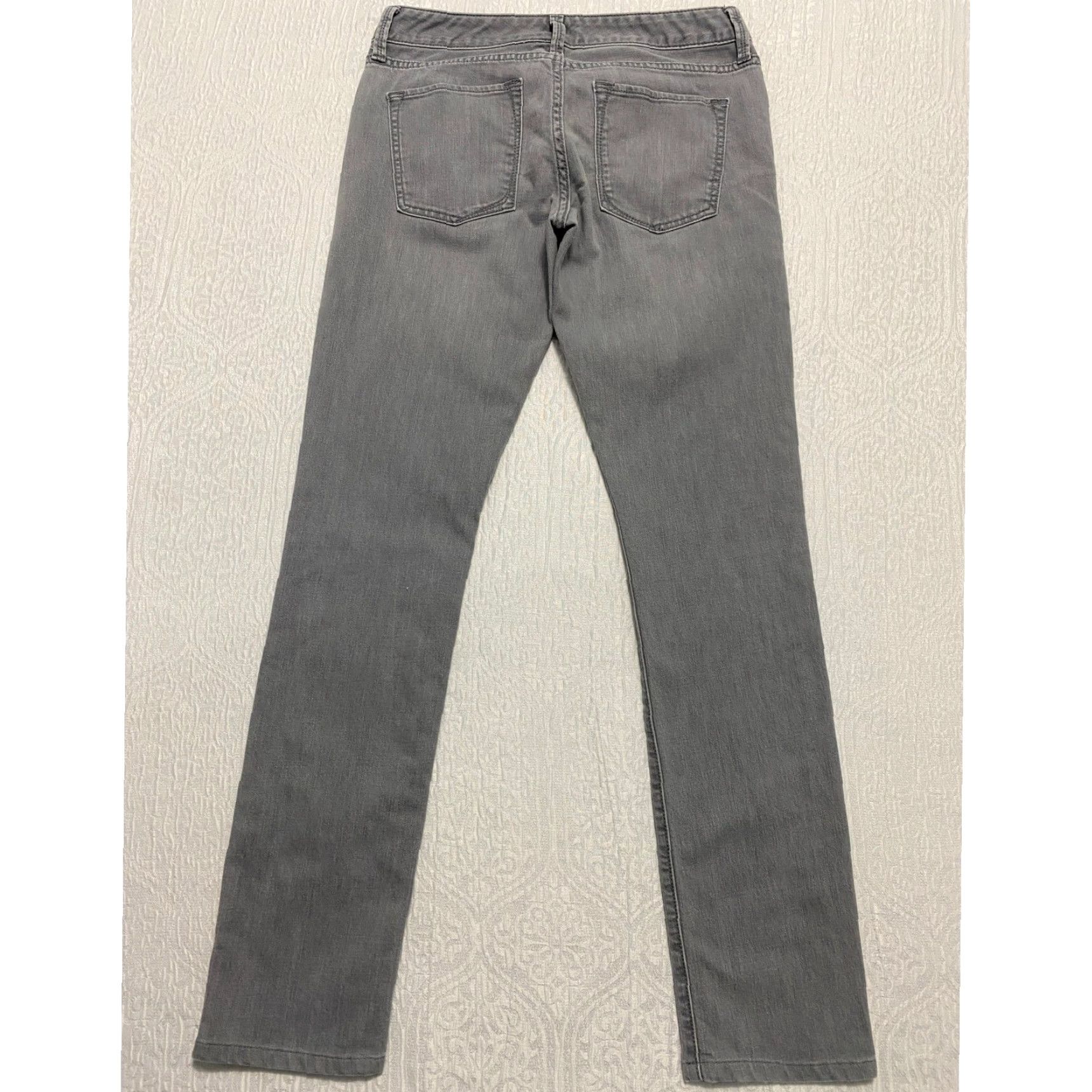 Banana Republic Banana Republic Jeans Slim Gray Wash Women's 26 Slim Fit Denim 5-Pocket Button Zip Cotton Blend Spandex Size 26" / US 2 / IT 38 - 2 Thumbnail