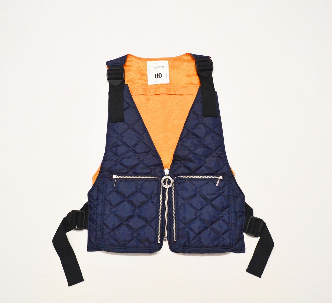 Other HANGER UO Exclusive Navy Quilted Ripstop Gilet Size US M / EU 48-50 / 2 - 4 Thumbnail
