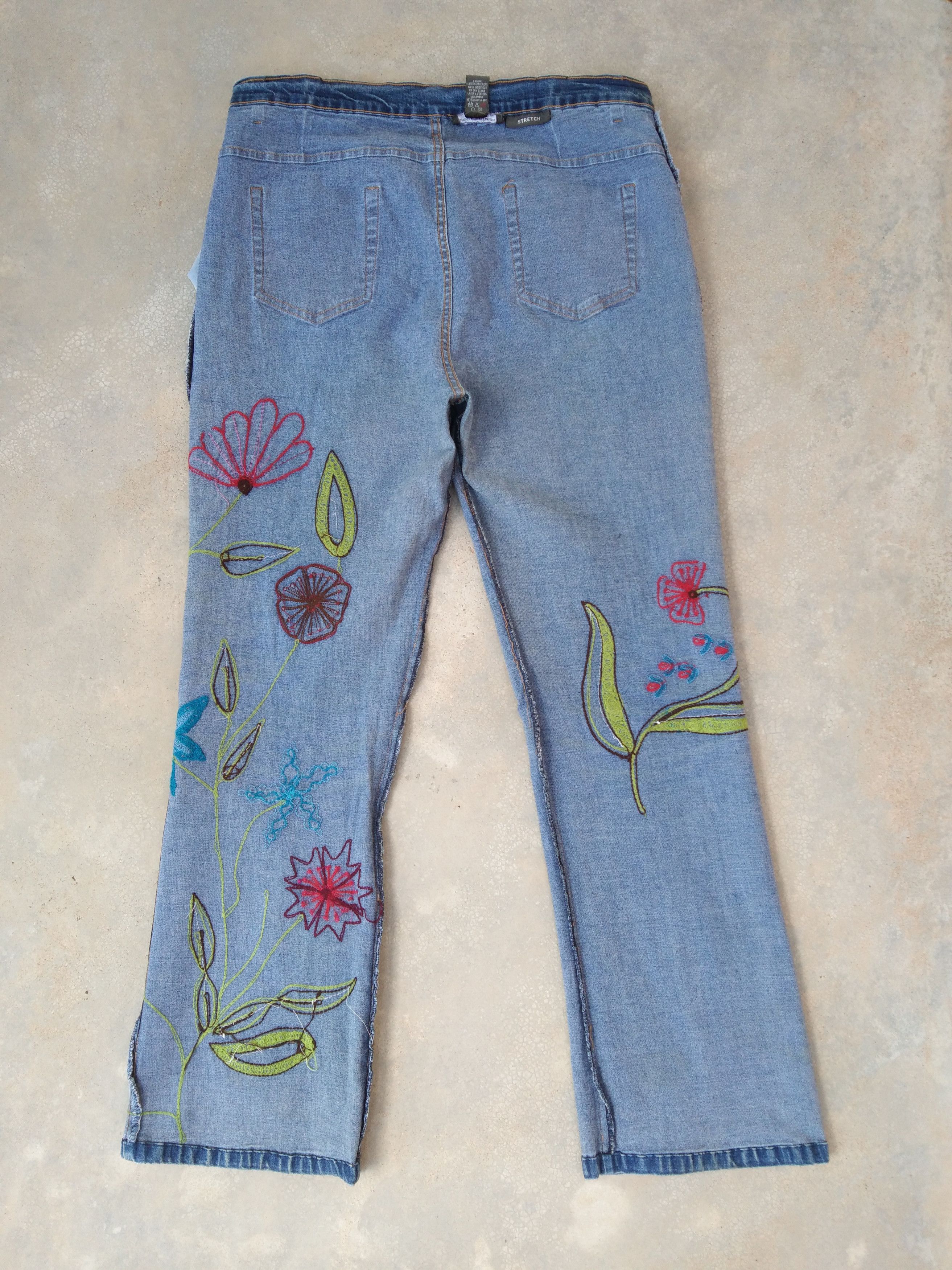 Japanese Brand Kapital Jeans Style Boot Cut Flared 34x30 Size US 34 / EU 50 - 3 Thumbnail