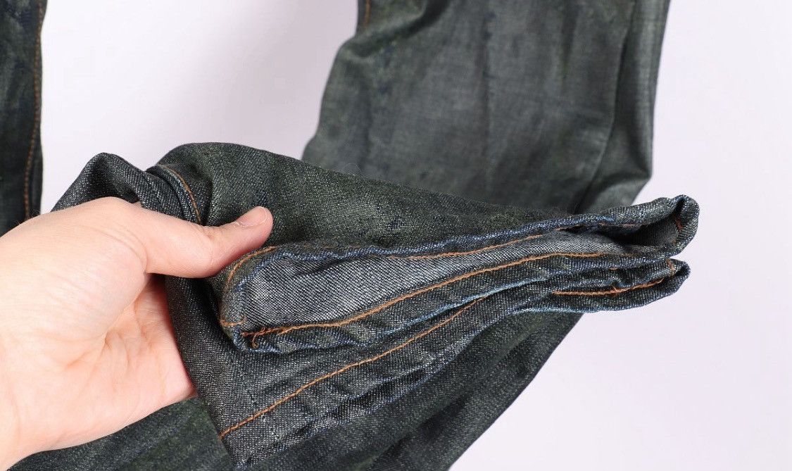Dior Dior Homme Waxed Japan Denim Jeans Size US 31 - 4 Thumbnail