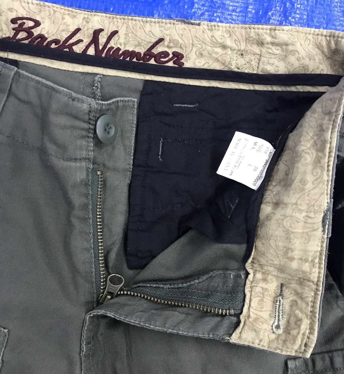 Japanese Brand × Vintage Vintage Back Number Cargo Pants Size US 33 - 6 Thumbnail