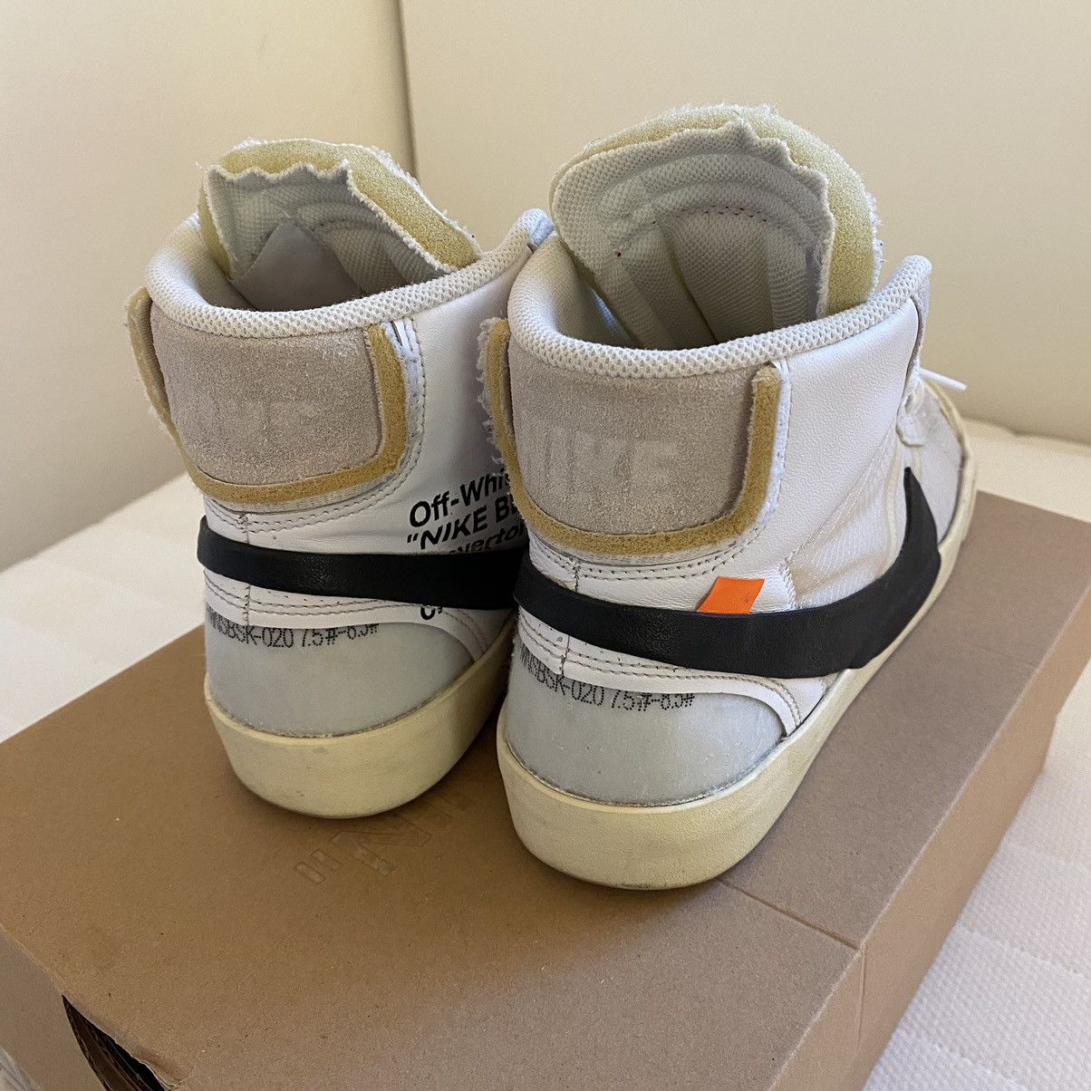 Nike × Off-White Off-White Nike Blazer Mid Size US 8 / EU 41 - 4 Thumbnail