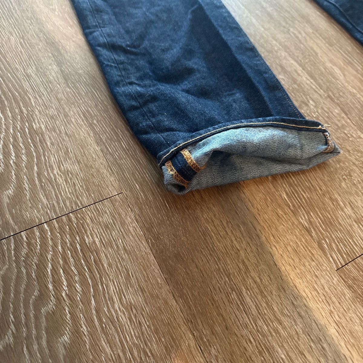 Tellason Tellason Stock Straight Leg Raw Denim Size US 32 / EU 48 - 5 Thumbnail