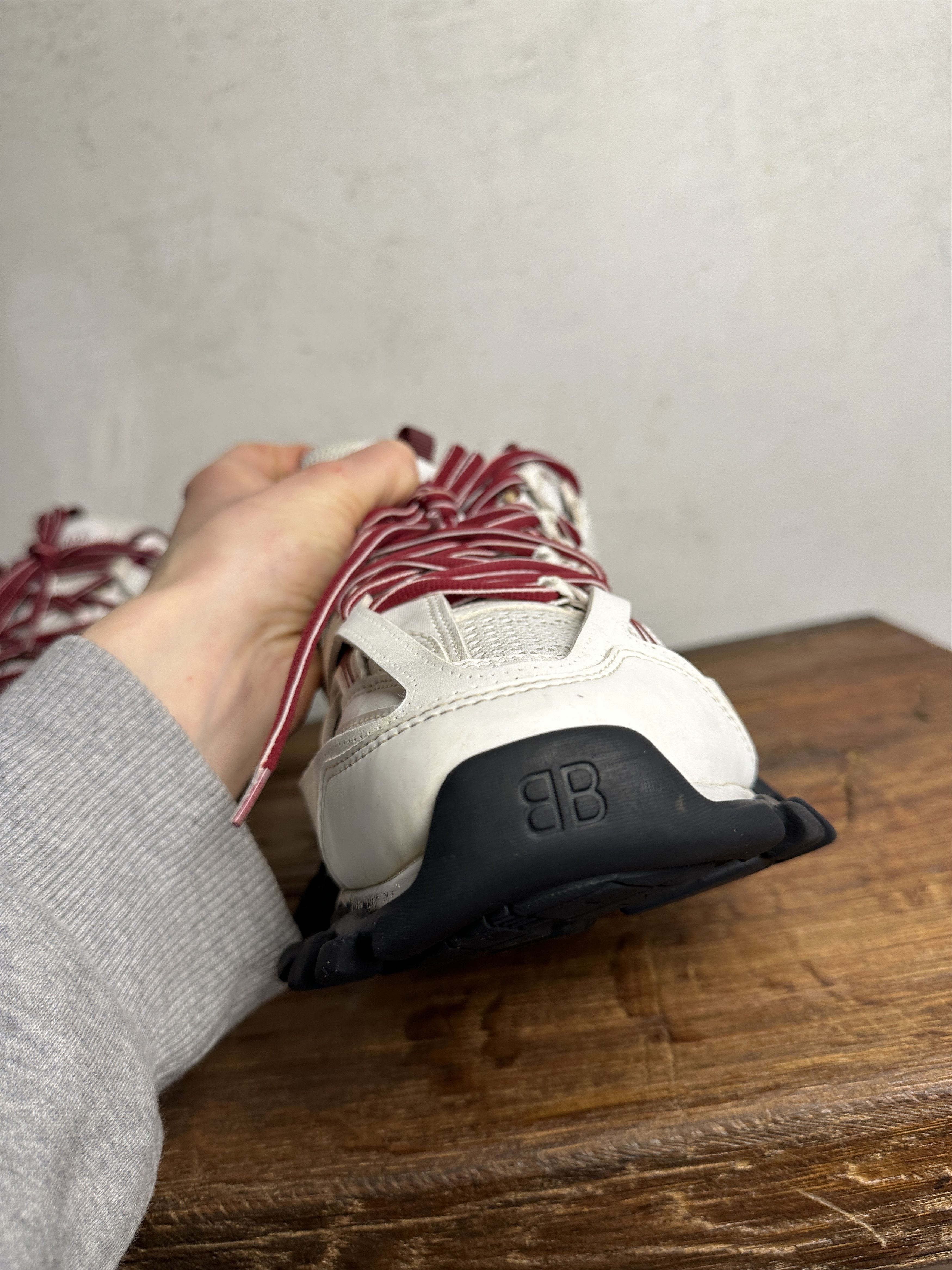 Balenciaga Balenciaga Track White Red Sneakers Size US 11 / EU 44 - 7 Thumbnail