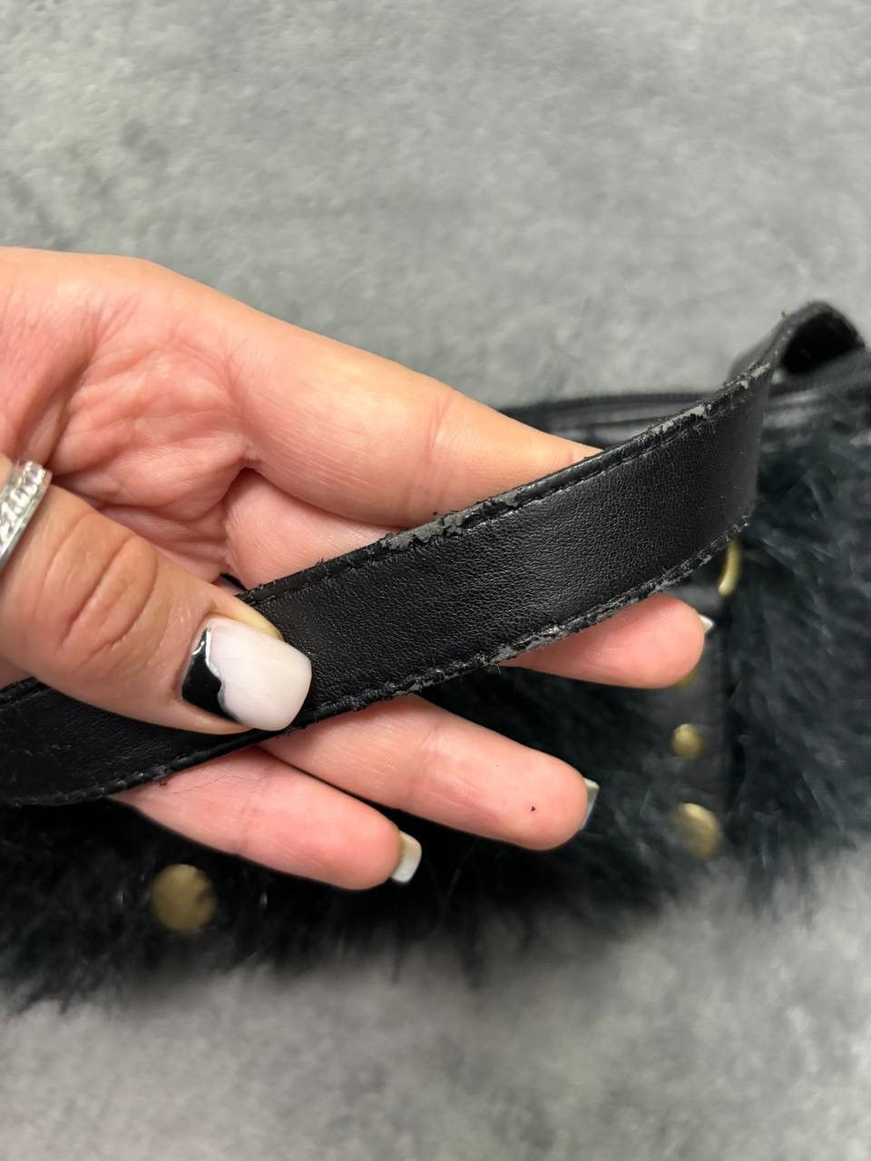 Japanese Brand VINTAGE ARCHIVE FUR AVANT-GARDE HAND BAG OPIUM Size ONE SIZE - 7 Thumbnail