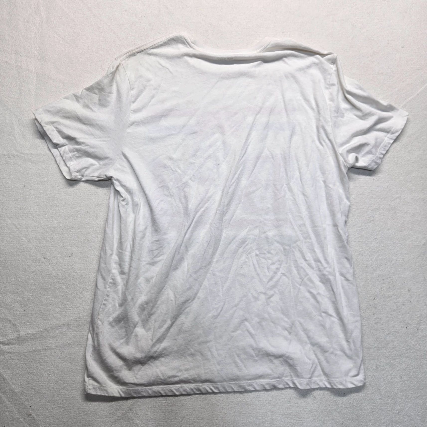 Old Navy VINTAGE Old Navy Budweiser Beer Logo T-Shirt Short Sleeve Adult XL White Crew Neck Summer Men Size US XL / EU 56 / 4 - 7 Thumbnail