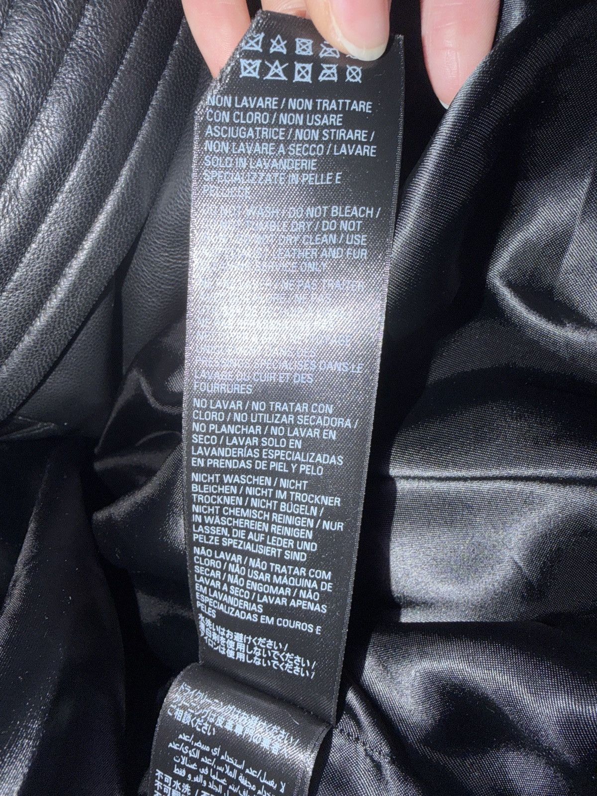 Balenciaga Balenciaga Garde-Robe Leather Puffer Jacket Black Size 44 Size US S / EU 44-46 / 1 - 6 Thumbnail
