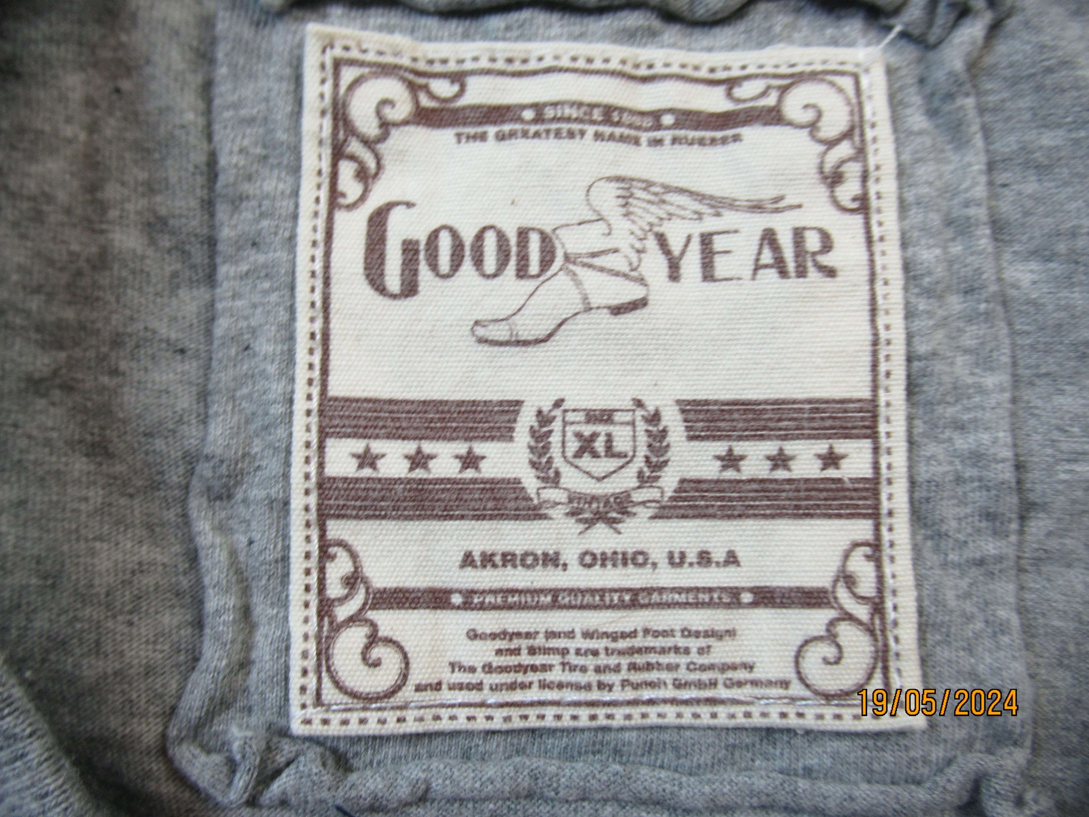 Other Good Year grey t-shirt Size US XL / EU 56 / 4 - 3 Thumbnail