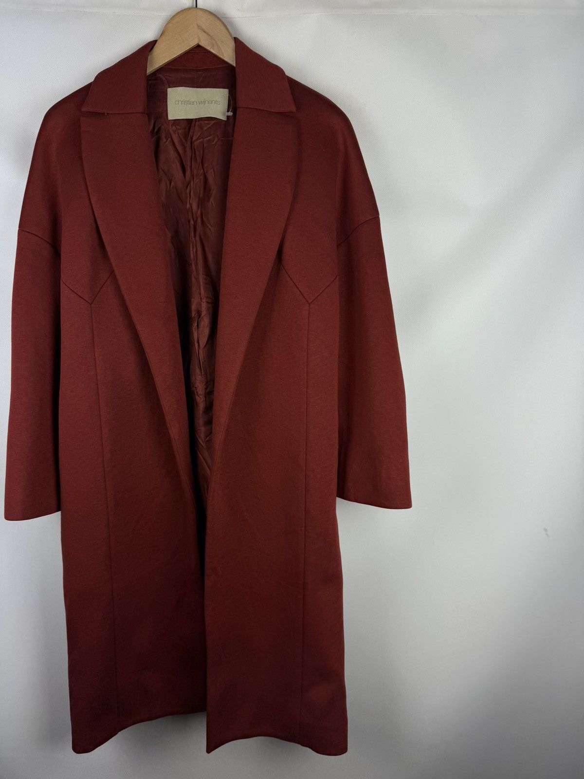 Christian Wijnants × Designer Christian Wijnants Ladies Belted Viscose Coat Jacket Size 40 Size M / US 6-8 / IT 42-44 - 3 Thumbnail
