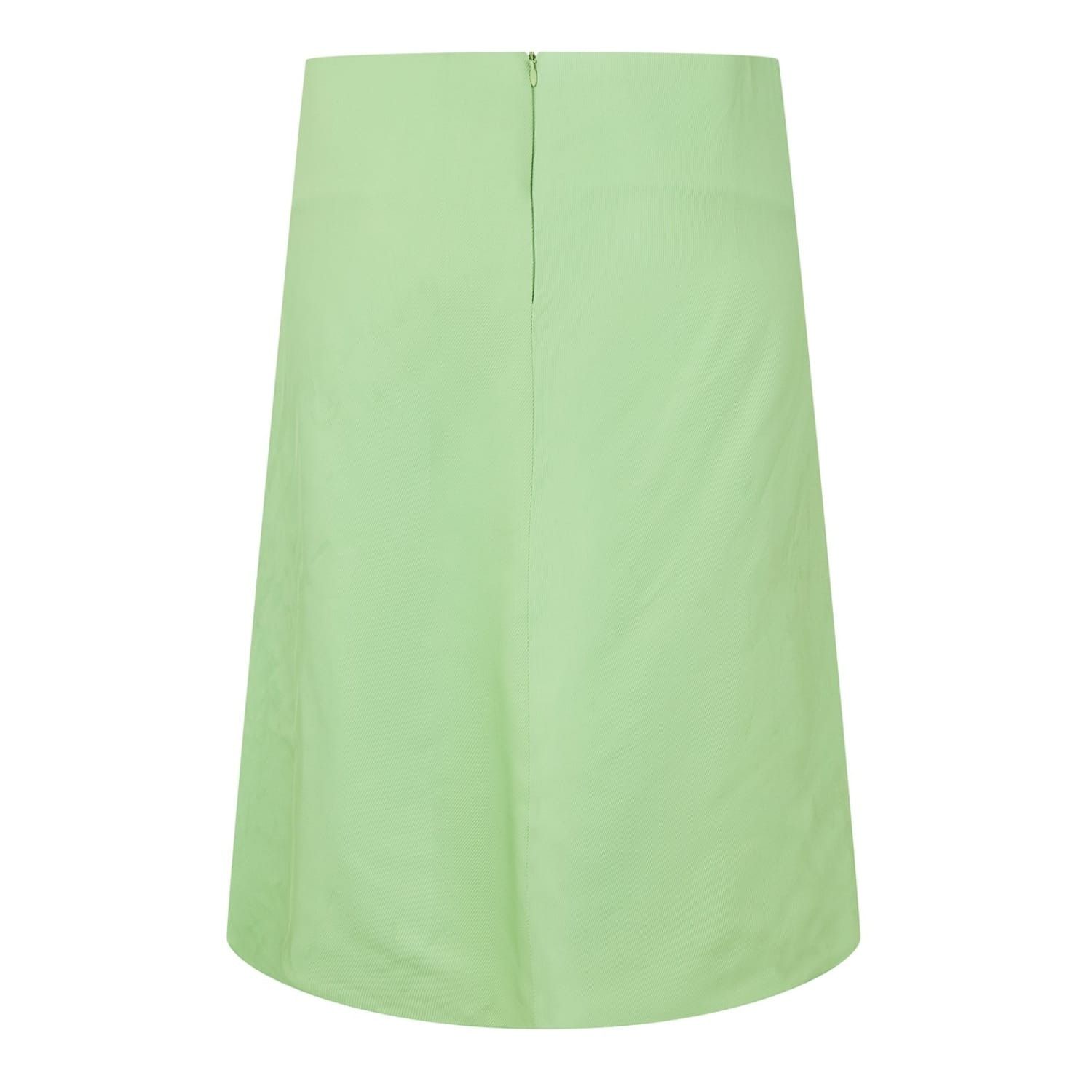 Bottega Veneta Bottega Veneta Bv Skirt in Green Size 26" / US 2 / IT 38 - 2 Thumbnail