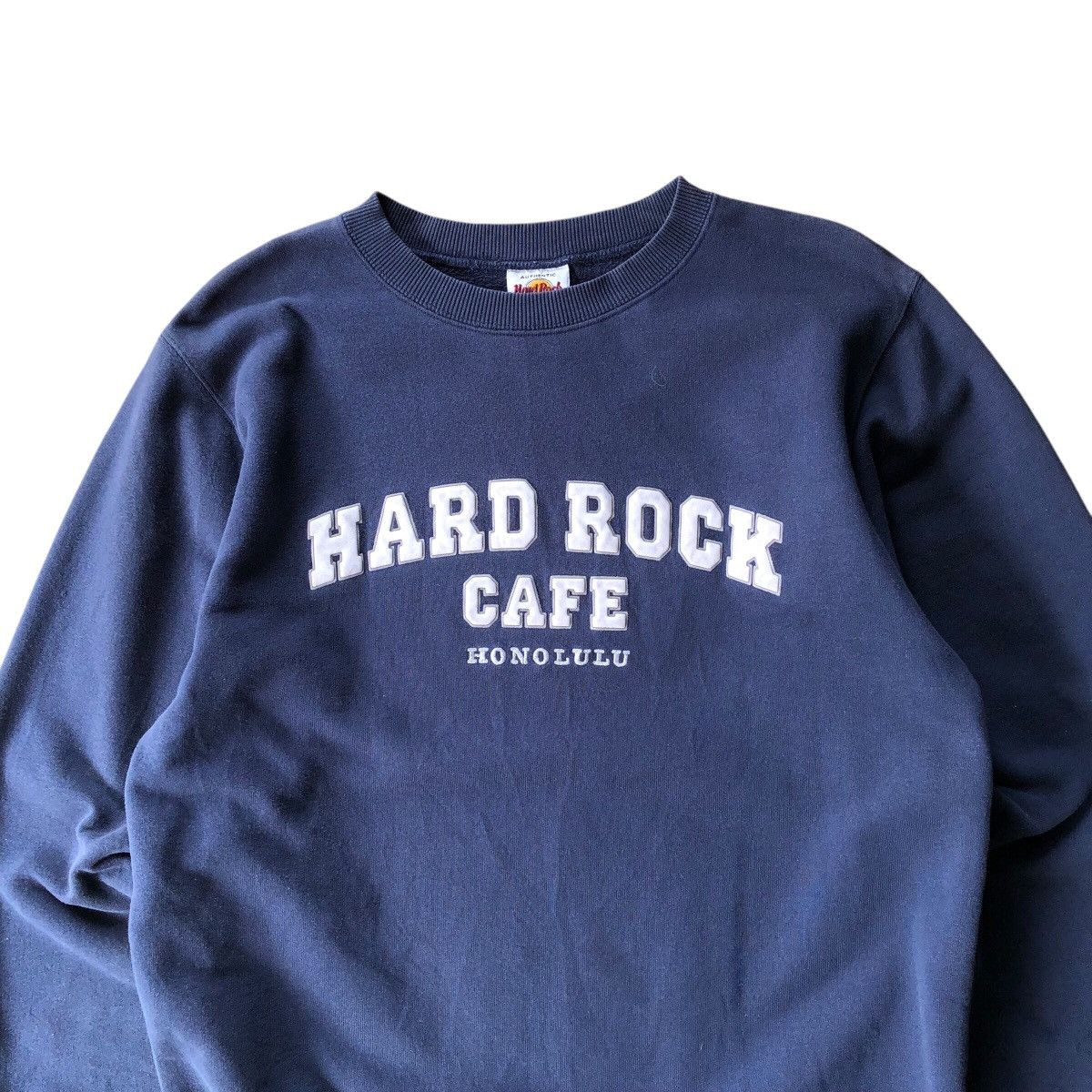 Hard Rock Cafe × Vintage HARD ROCK CAFE Honolulu Spellout Crewneck Sweatshirt Size US M / EU 48-50 / 2 - 2 Thumbnail