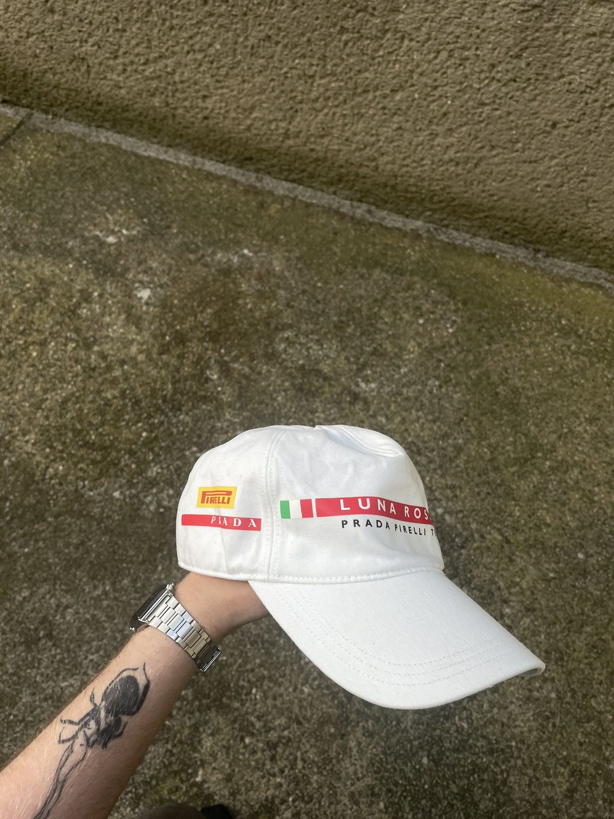 Prada Luna Rossa Cap | Grailed