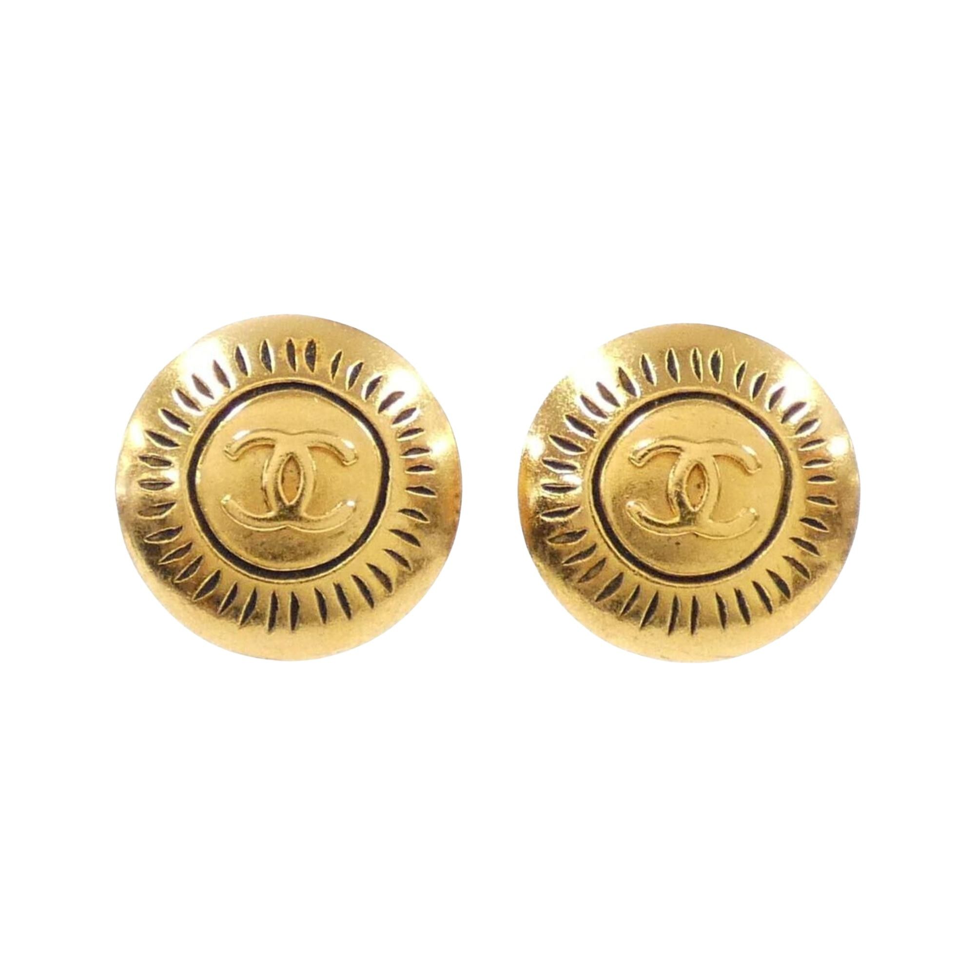 Chanel Chanel Coco Mark earring Size ONE SIZE - 1 Thumbnail
