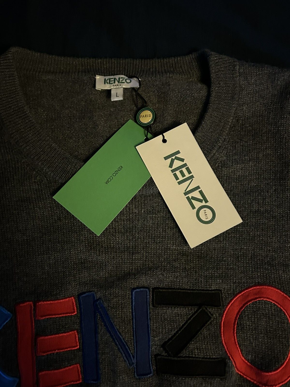 Kenzo Kenzo sweater Size US L / EU 52-54 / 3 - 3 Thumbnail
