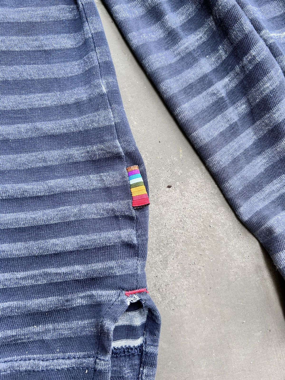 Alexander Julian × Colours Colours Striped Grunge Tee Kurt Cobain Style Size US XL / EU 56 / 4 - 8 Thumbnail