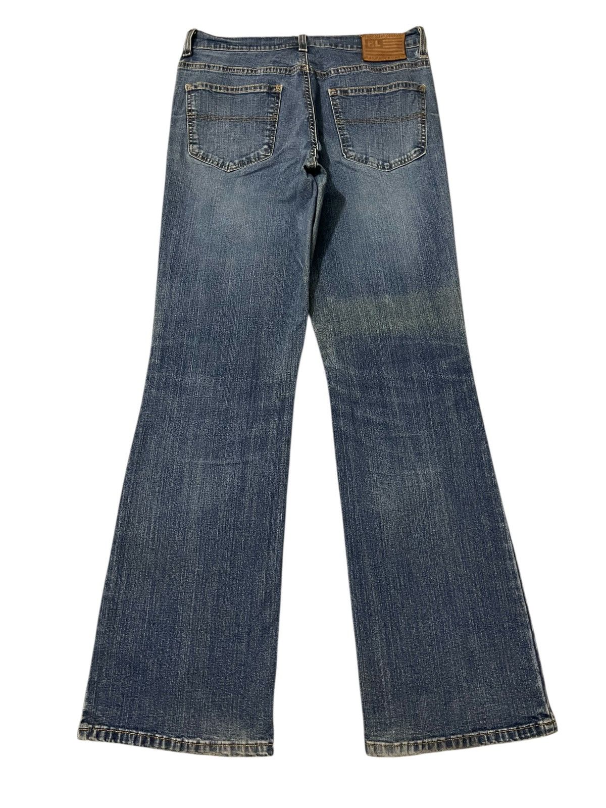Polo Ralph Lauren FLARED💥 Polo Ralph Lauren Low Rise Flare Jeans Denim Size US 30 / EU 46 - 12 Thumbnail