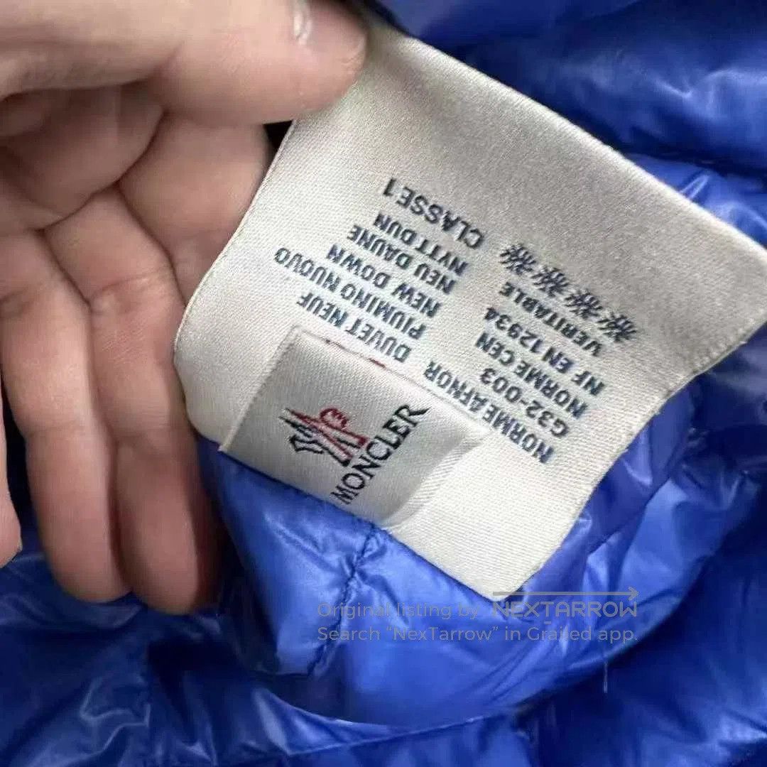 Moncler Moncler Blue Logo Two. Size S / US 4 / IT 40 - 3 Thumbnail
