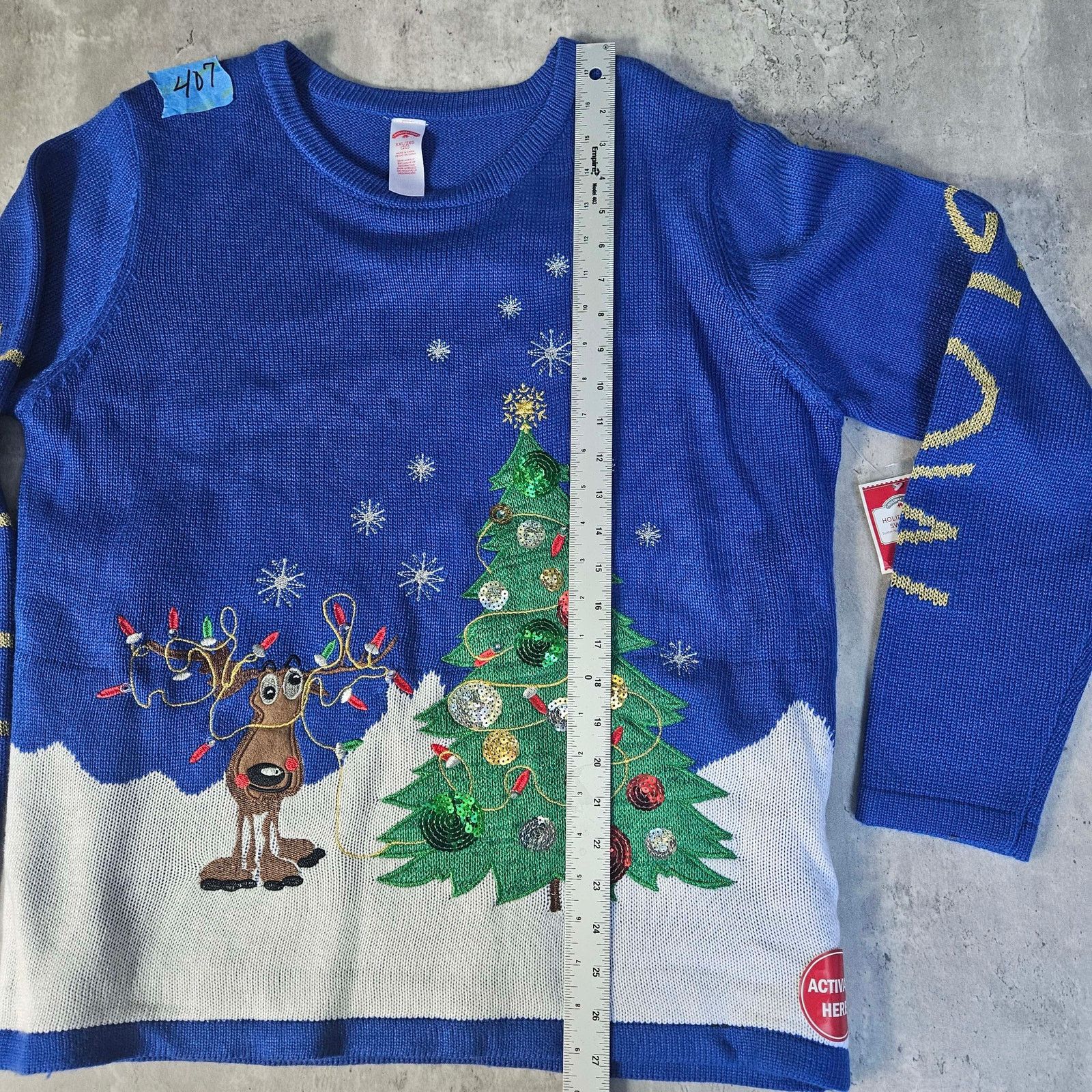 & Other Stories Holiday Time Long Sleeve Holiday Ugly Sweater XXL NWT Size XXL / US 16-18 / IT 52-54 - 6 Thumbnail