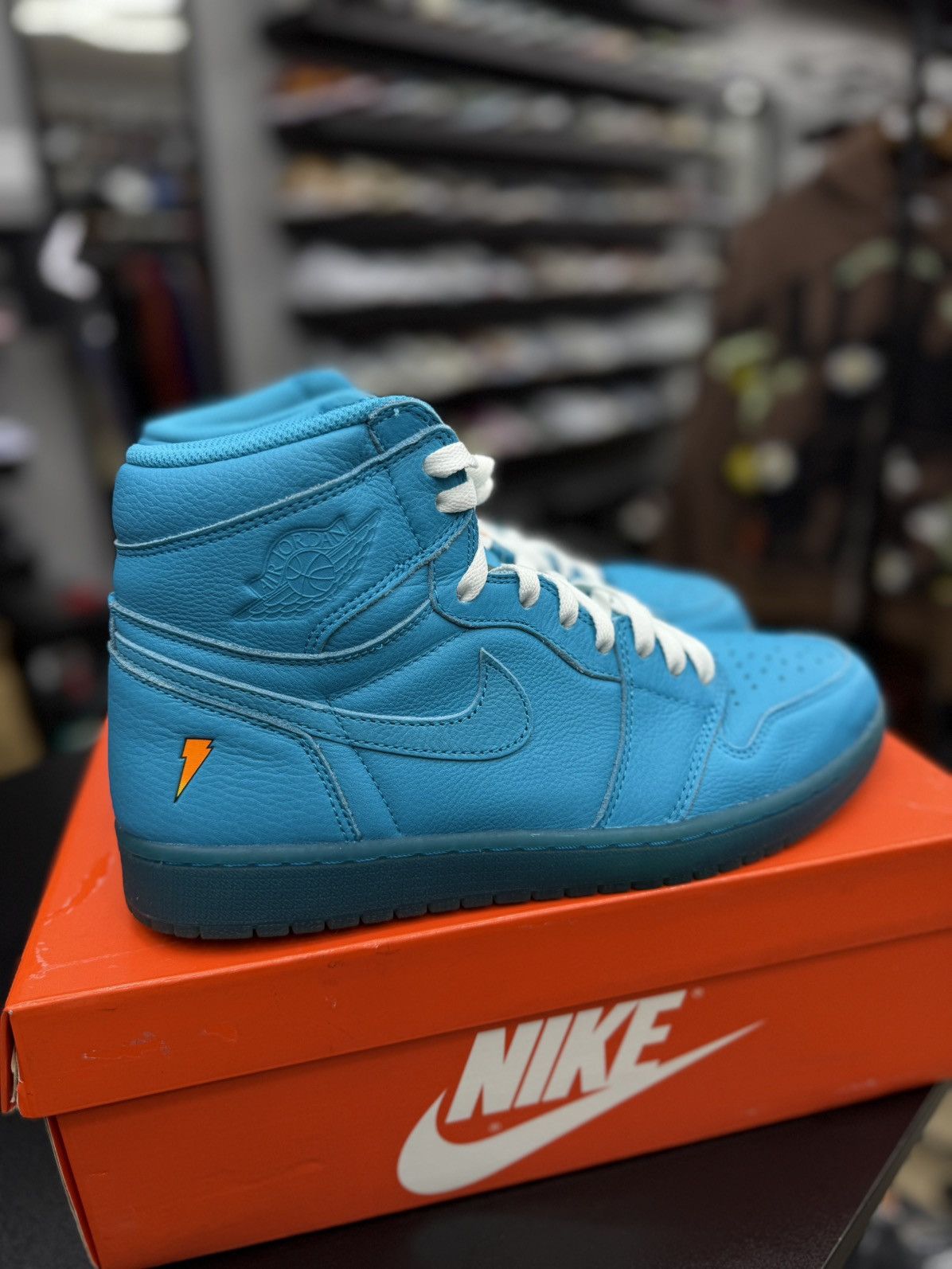 Gatorade Blue Lagoon Nike Air Force One Gatorade Jordan Gatorade