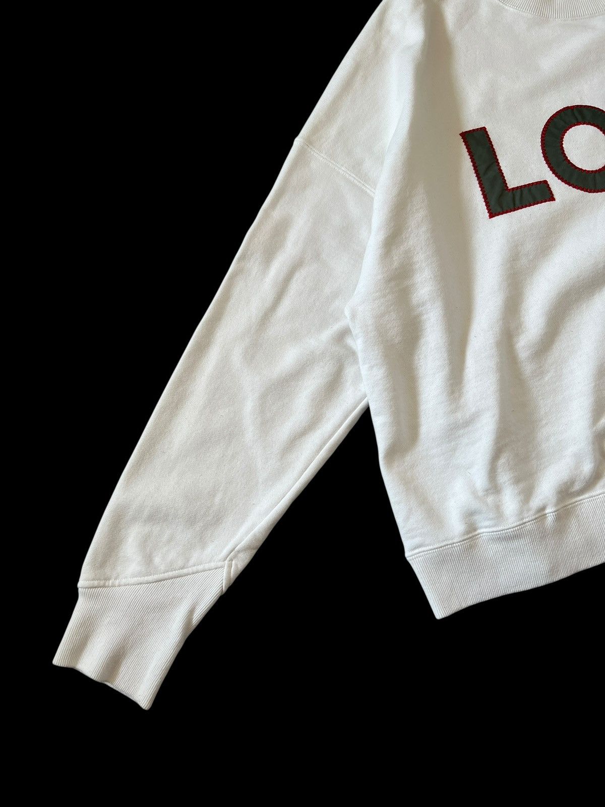 Katharine Hamnett London Katharine Hamnett ‘Love” Boxy Cut Sweatshirt Size L / US 10 / IT 46 - 5 Thumbnail