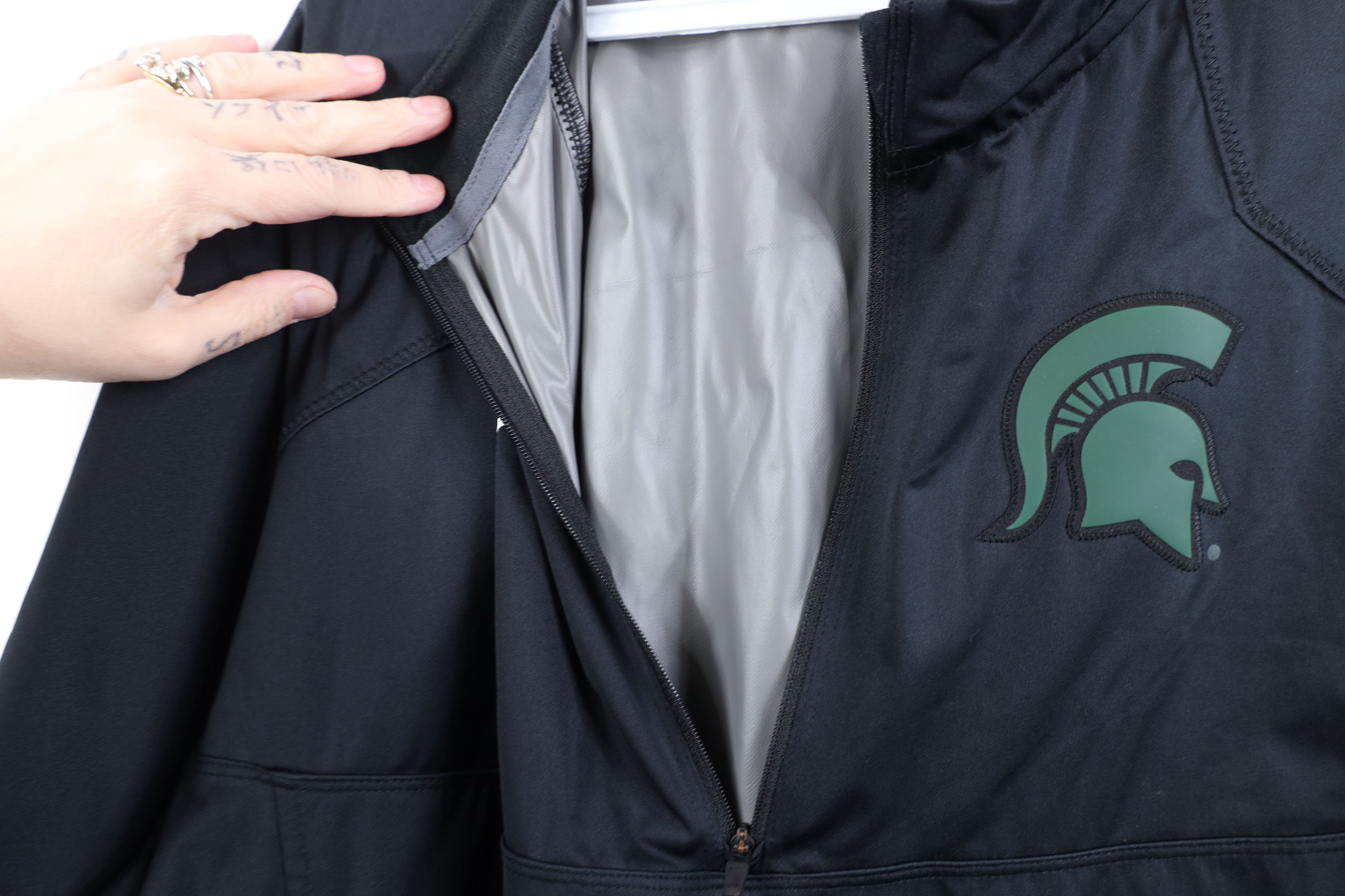 Nike Nike Michigan State University Short Sleeve Rain Jacket Size US M / EU 48-50 / 2 - 8 Thumbnail
