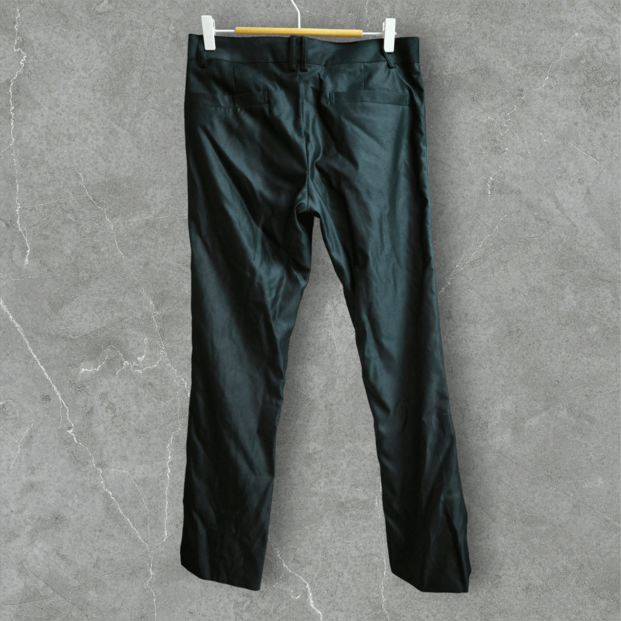 Designer × Katharine Hamnett London Wool Silk Black Pant Size US 32 / EU 48 - 5 Thumbnail