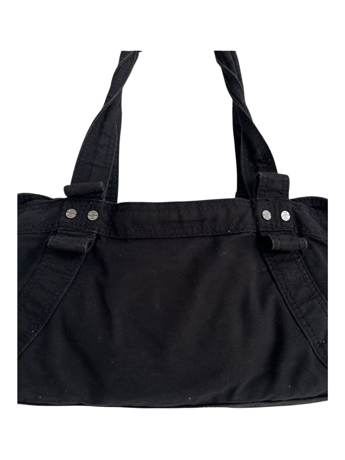 Diesel Black Gold Archive 2000s Y2K Diesel Mini Black Boston Hand Carry Bag Size ONE SIZE - 5 Thumbnail