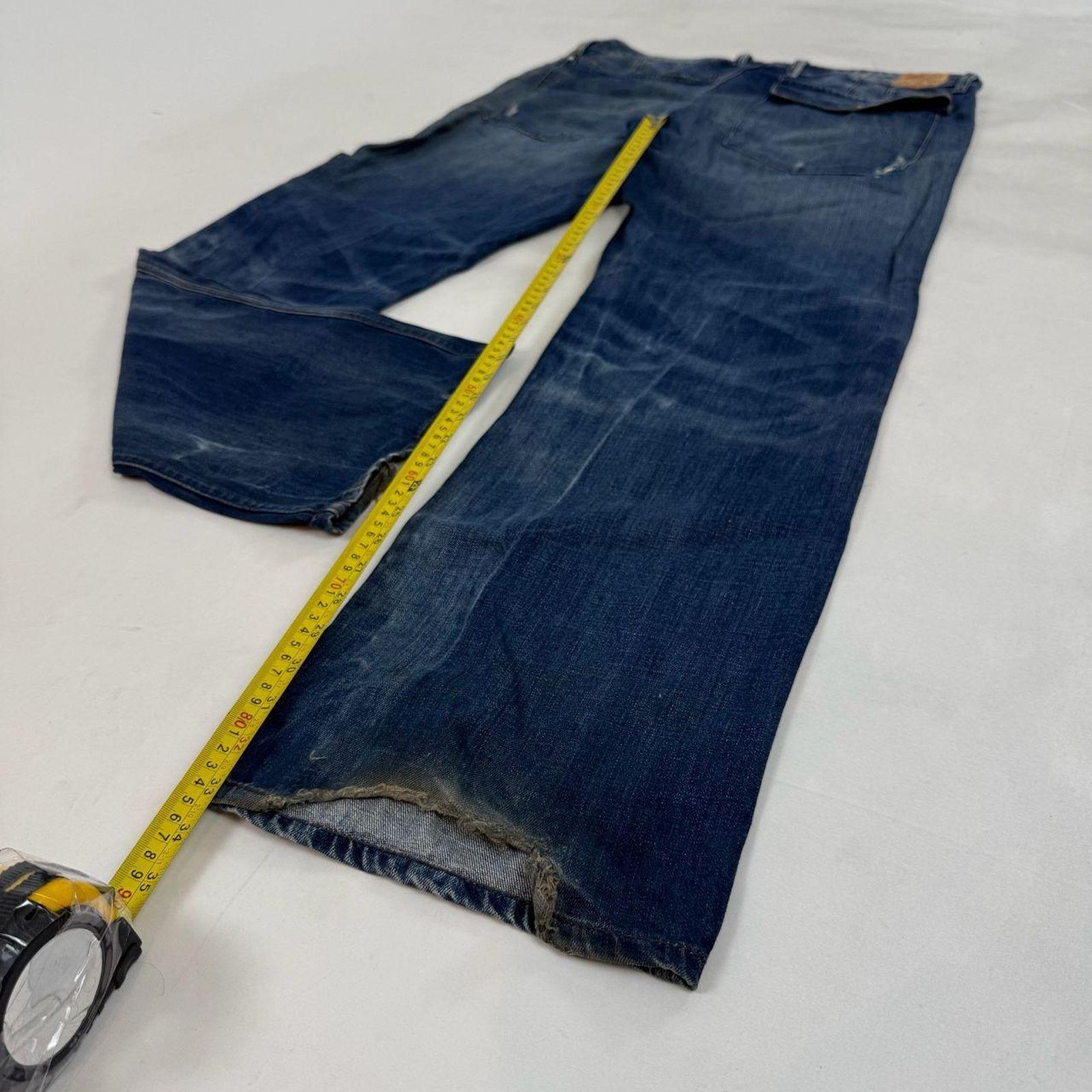 Ecko Unltd. × JNCO × Vintage Vintage y2k archive faded rare baggy wide leg skater jeans Size US 38 / EU 54 - 3 Thumbnail