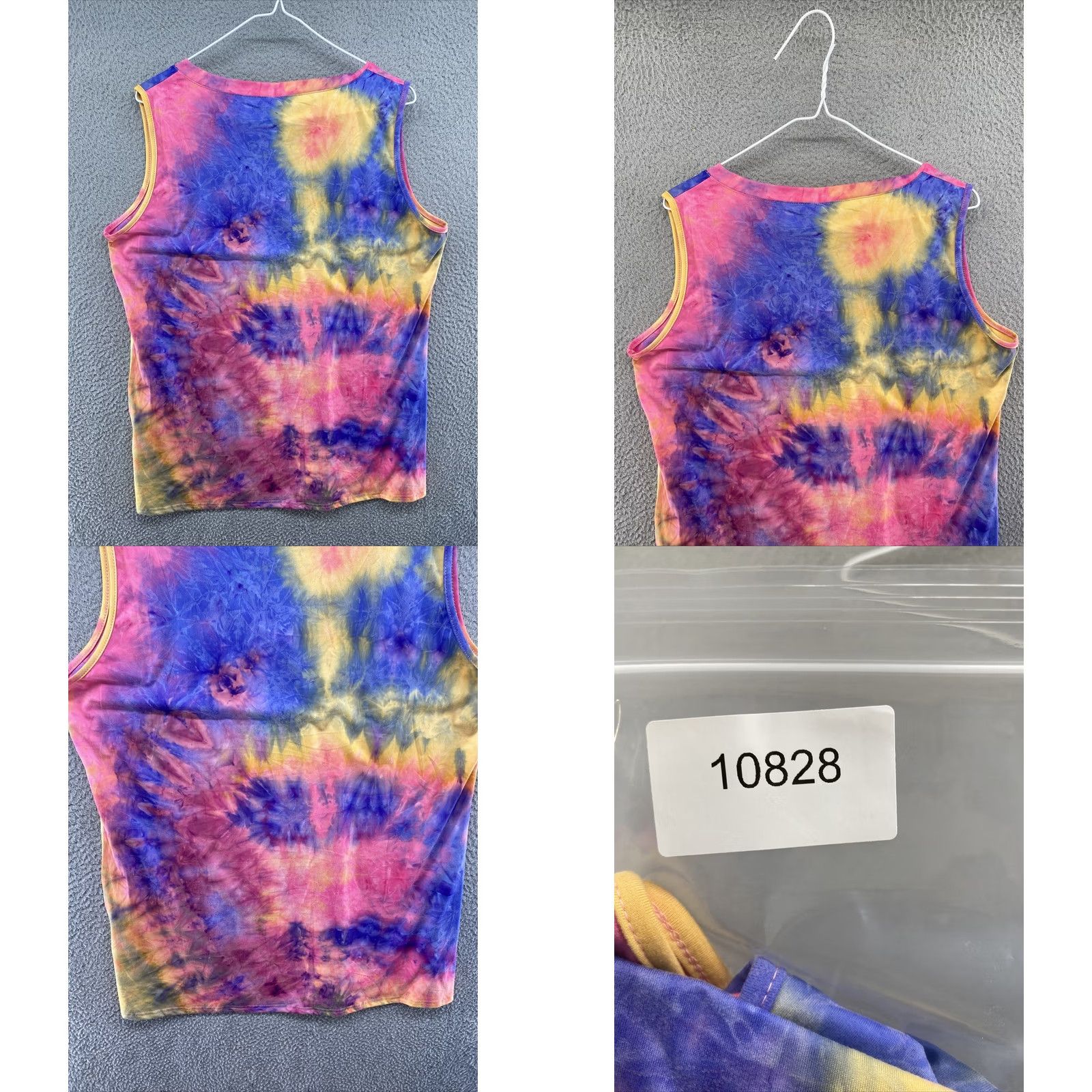 Vintage Sampeel Tie-Dye Sleeveless Tank Top XL Women’s New Blue Size XL / US 12-14 / IT 48-50 - 8 Thumbnail