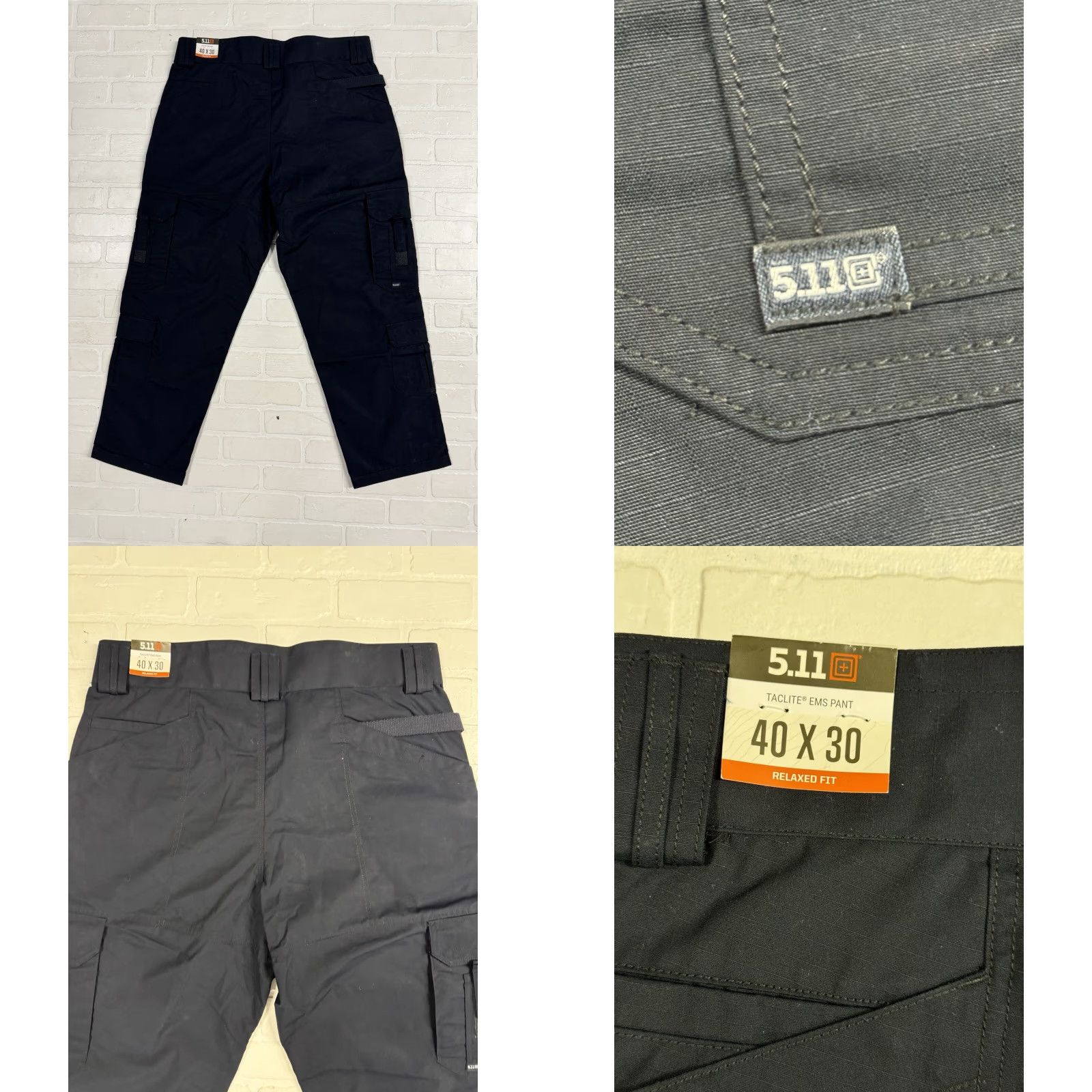 Vintage 5.11 Tactical EMS Pants Men 40x30 Navy Blue Cargo Pocket Workwear Size US 40 / EU 56 - 9 Thumbnail