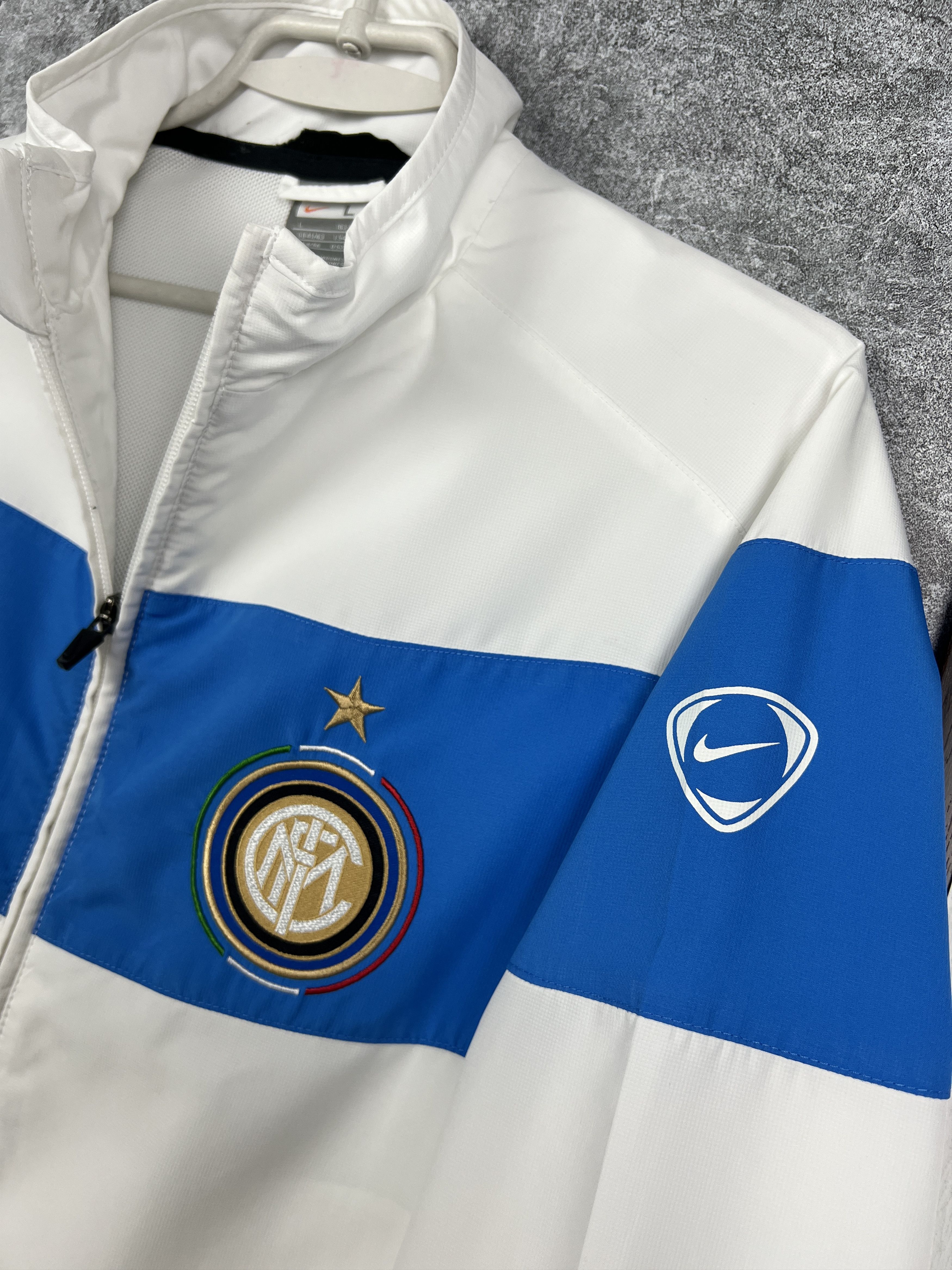 Nike Inter Milan Football Suit Soccer Set Jacket Pants Rare Size US L / EU 52-54 / 3 - 5 Thumbnail