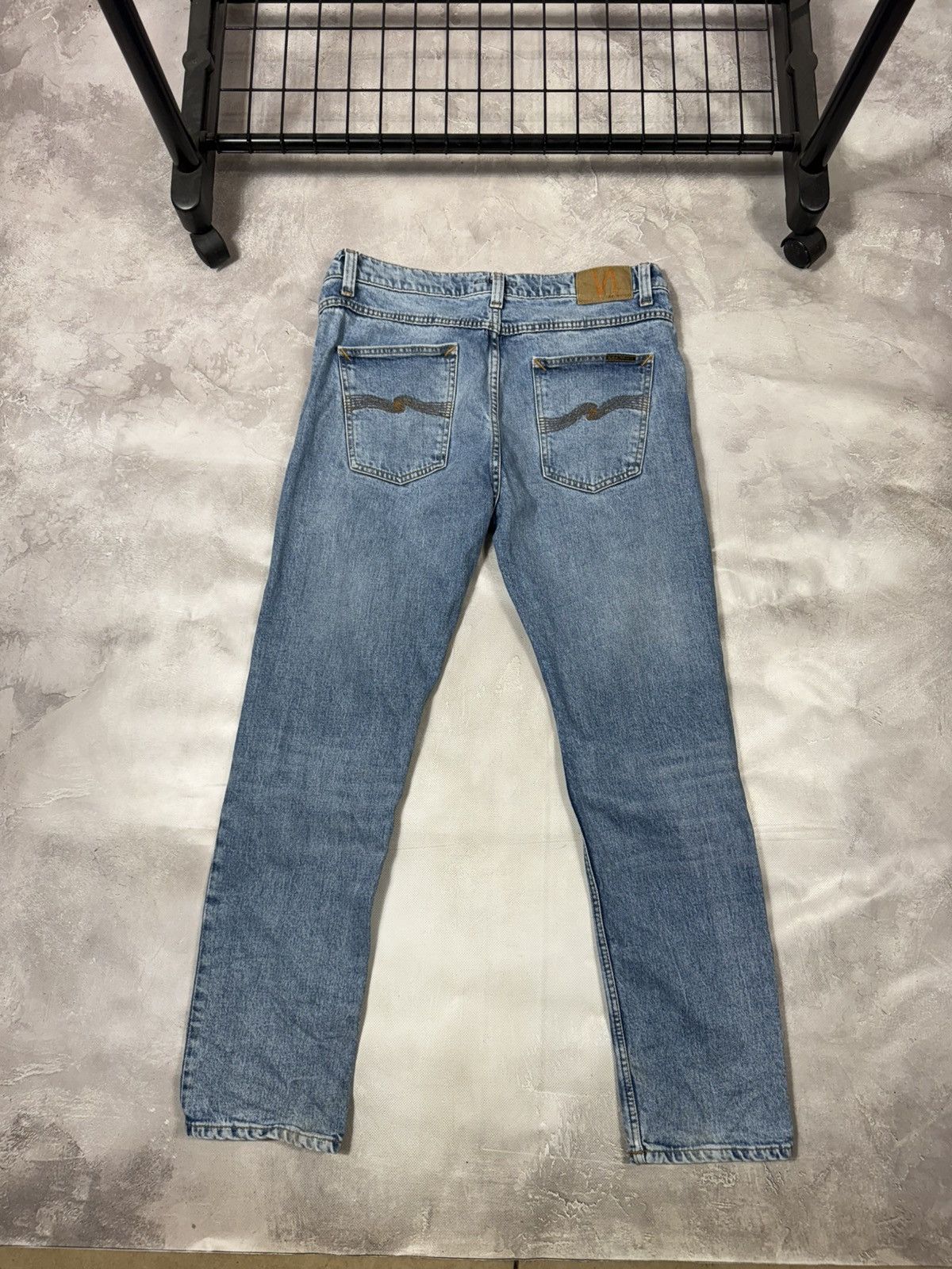 Nudie Jeans Vintage Nudie Jeans Lean Dean Skini Pants Size US 33 - 1 Thumbnail