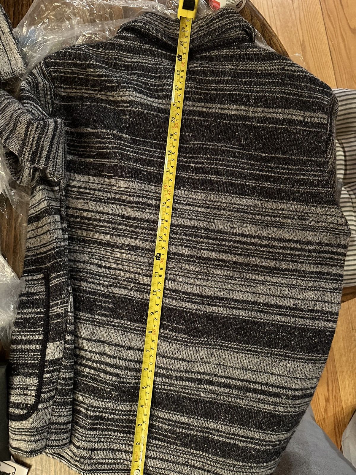 Albam Stripe Milano wool track top jacket Size US S / EU 44-46 / 1 - 6 Thumbnail