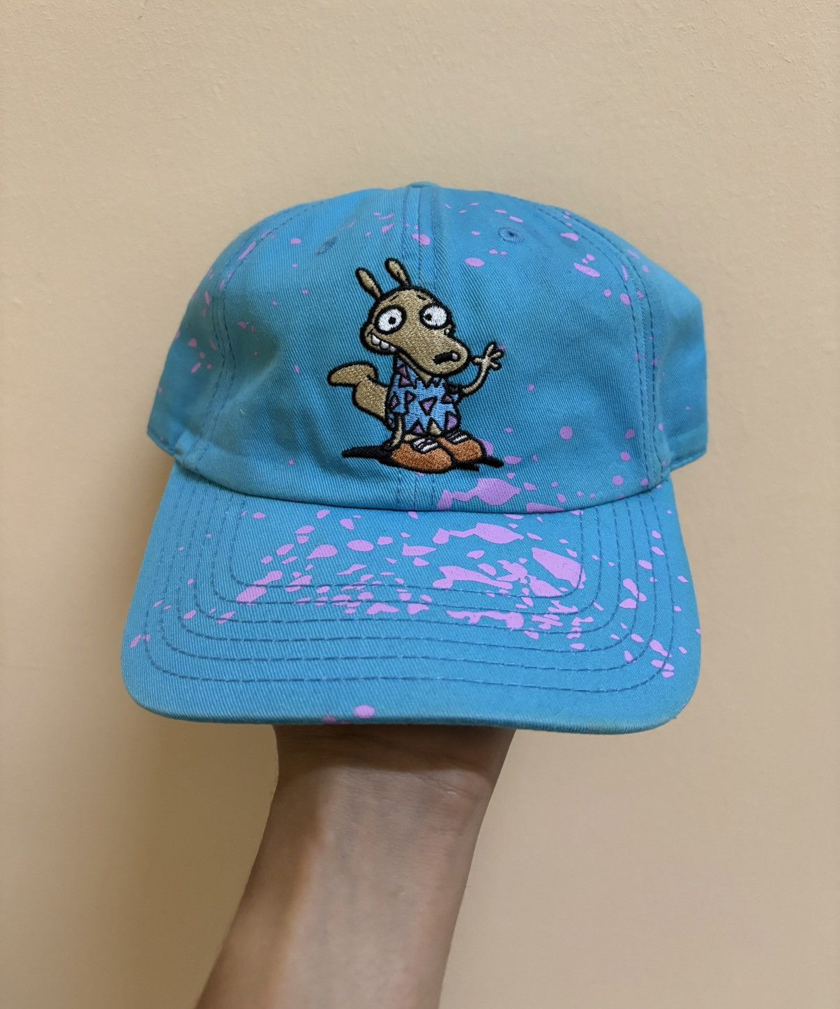 Nickelodeon Vintage Rocko’s Modern Life Nickelodeon Cartoon Hats Cap Size ONE SIZE - 1 Thumbnail