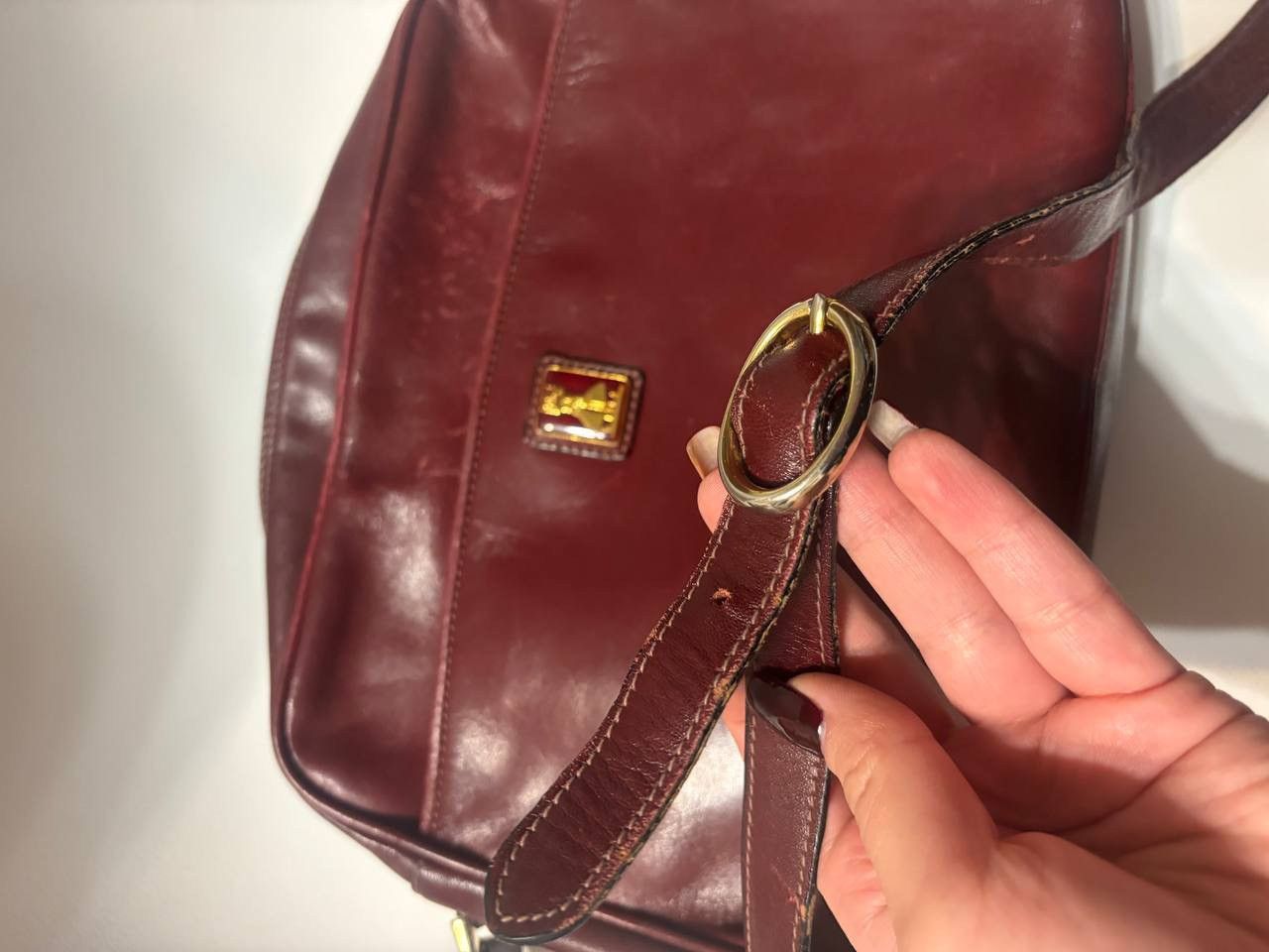 Burberry Vintage Burberry Burberrys Leather style y2k Handbag 80s Size ONE SIZE - 3 Thumbnail
