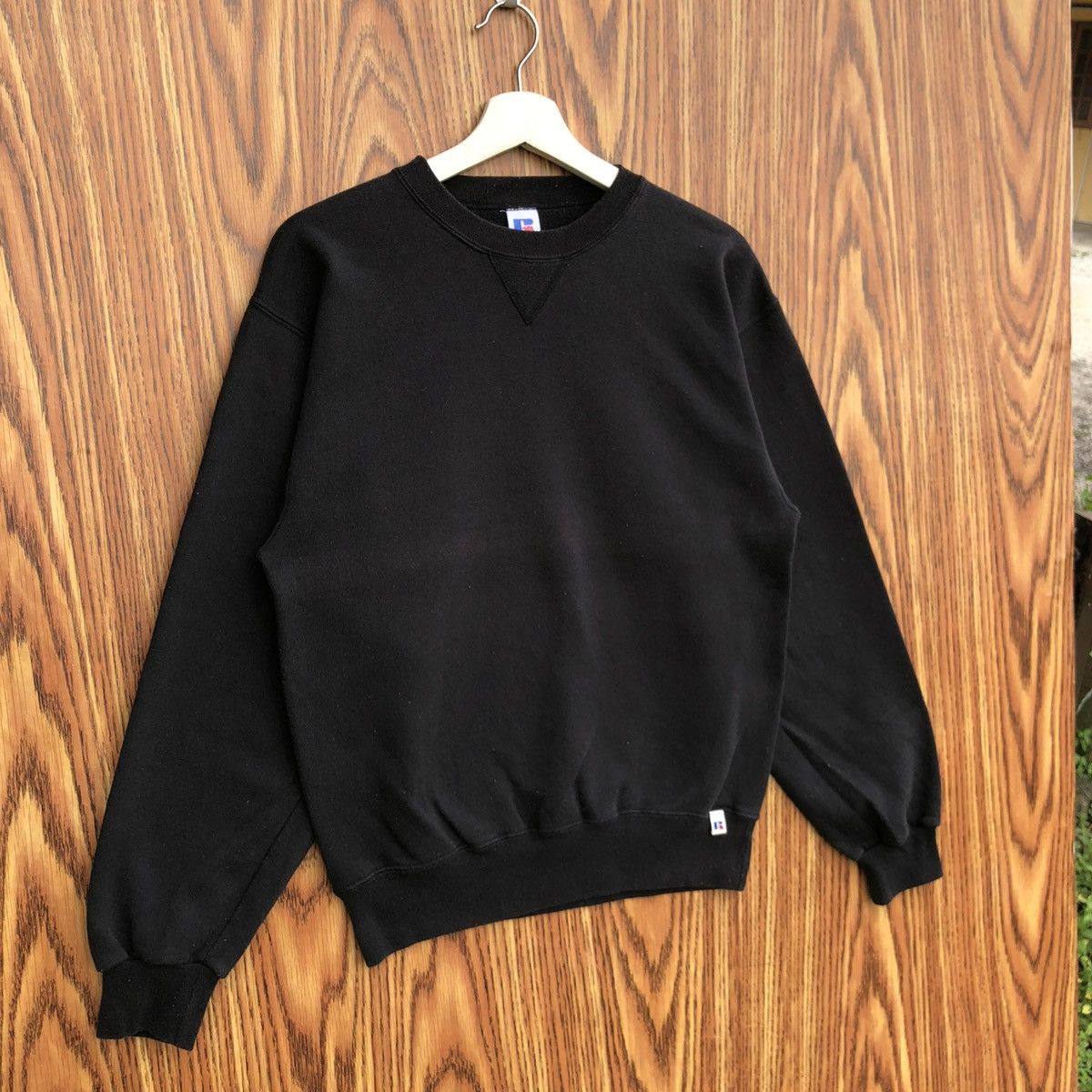 Vintage 90s Plain Sweatshirt Faded Color Crewneck Pullover