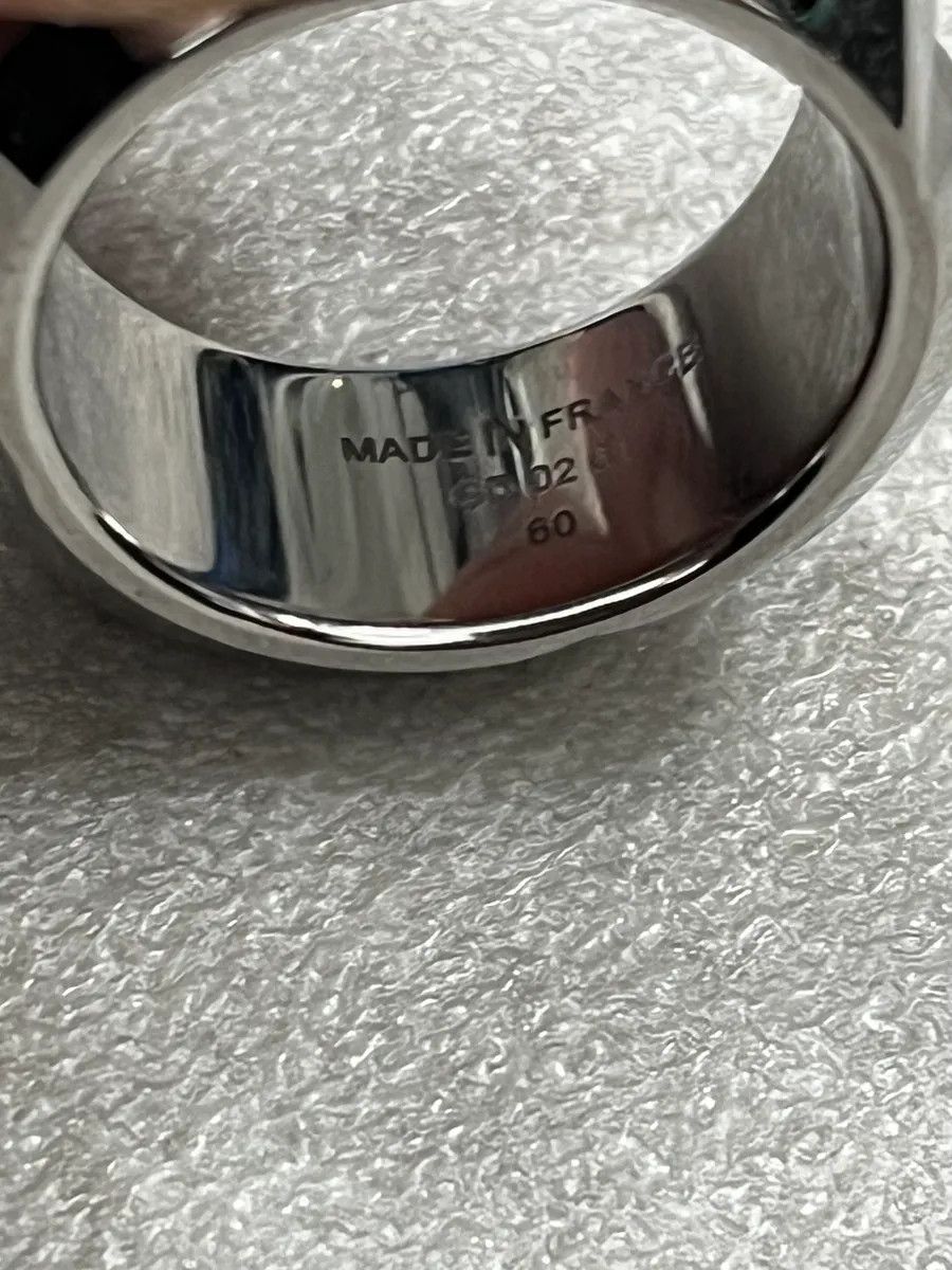 Hermes Hermès Silver Sac à Dépêches Ring Size ONE SIZE - 10 Thumbnail