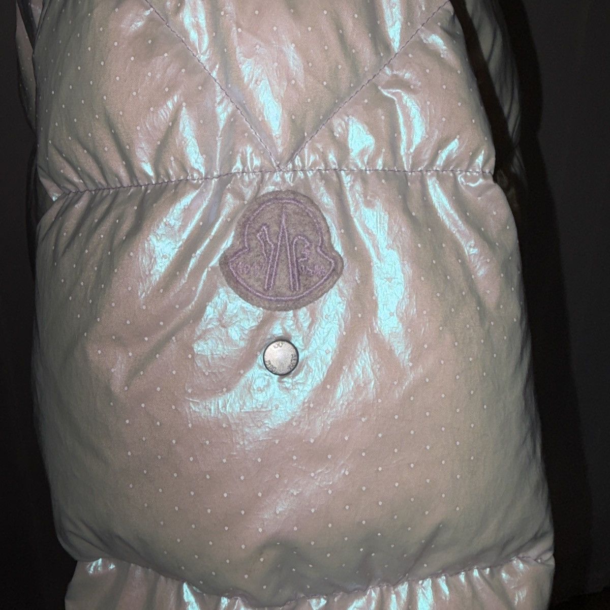 1017 ALYX 9SM × Moncler Rare 1017 alyx 9sm rainbow glossy down jacket Size ONE SIZE - 4 Thumbnail