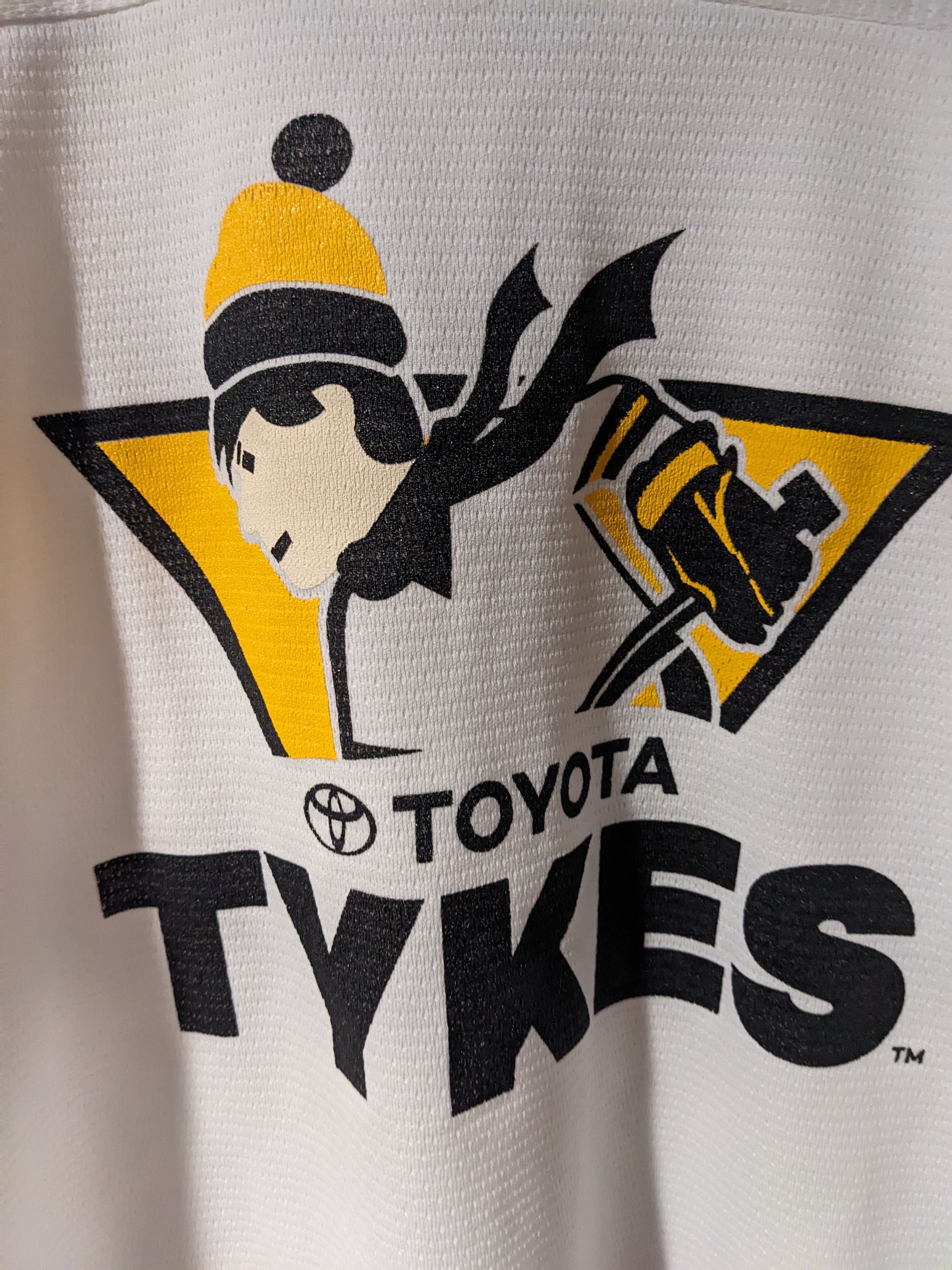 NHL × Vintage Vintage 90s Toyota Tykes Hockey White YOUTH X-Large Jersey Size US L / EU 52-54 / 3 - 2 Thumbnail