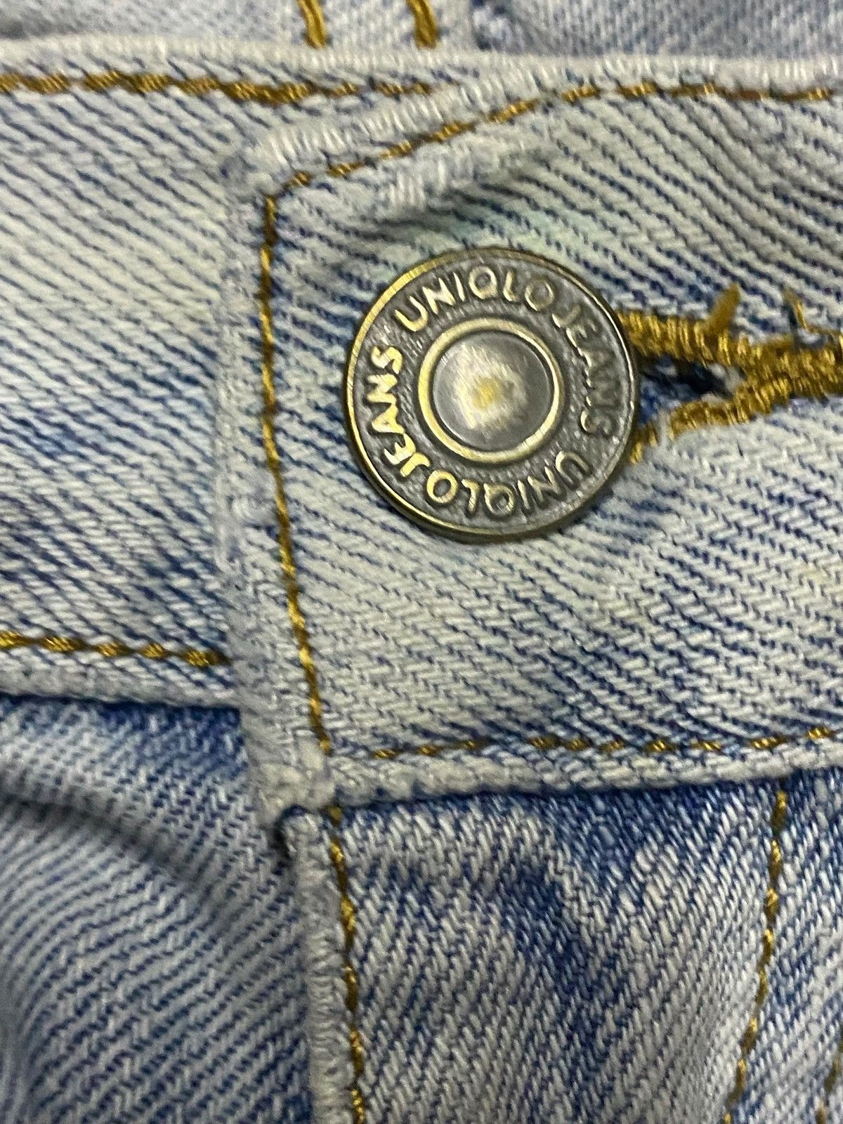 Japanese Brand Vintage Japanese Brand Uniqlo Stone Wash Distressed Loose Size US 33 - 8 Thumbnail