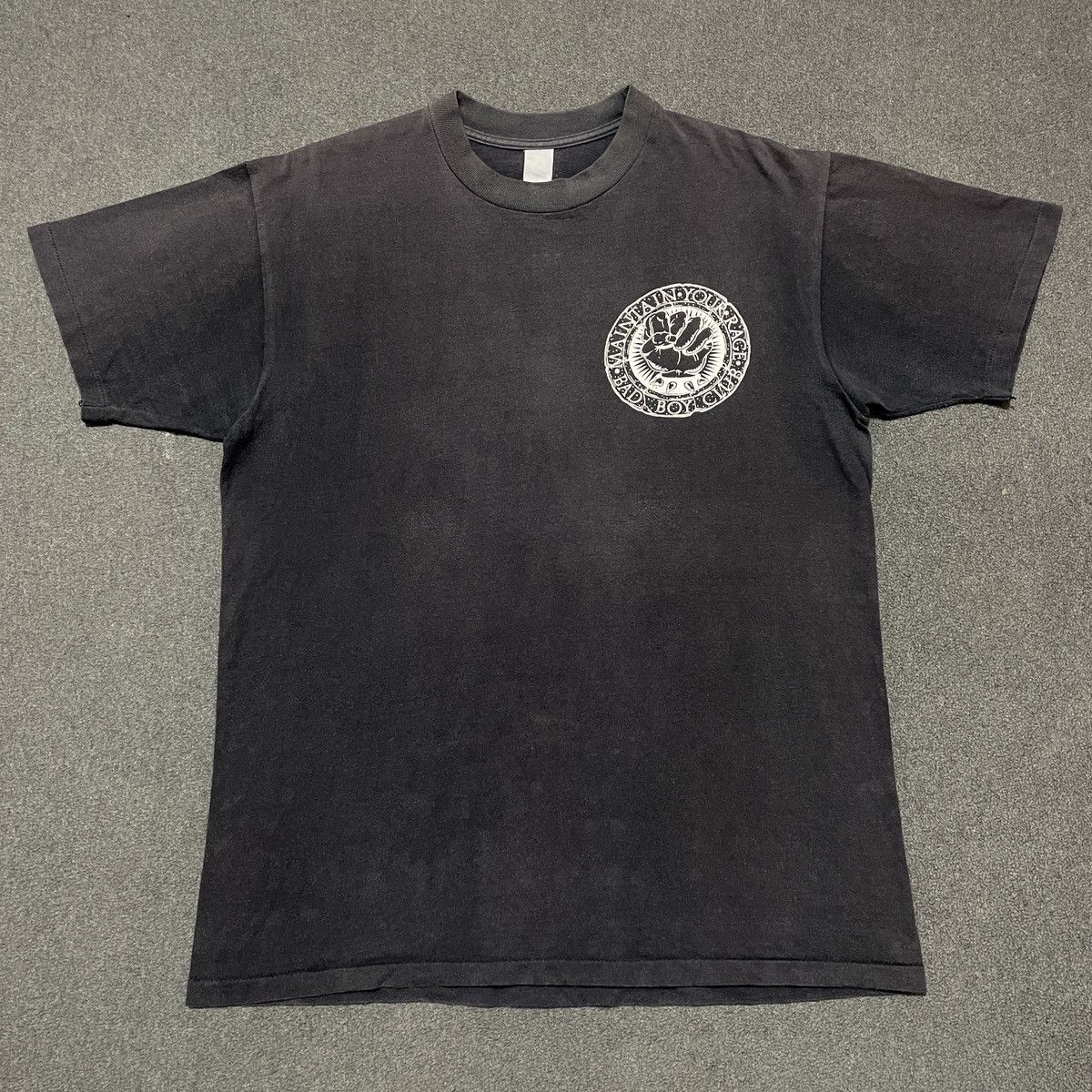 Vintage Vintage Bad Boy Club Maintain Your Rage Big Logo T-shirt Size US L / EU 52-54 / 3 - 4 Thumbnail