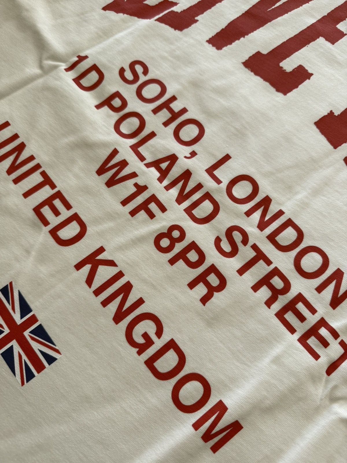 LFDY LFDY LiveFast United Kingdom Soho London Red Tshirt Size US L / EU 52-54 / 3 - 4 Thumbnail