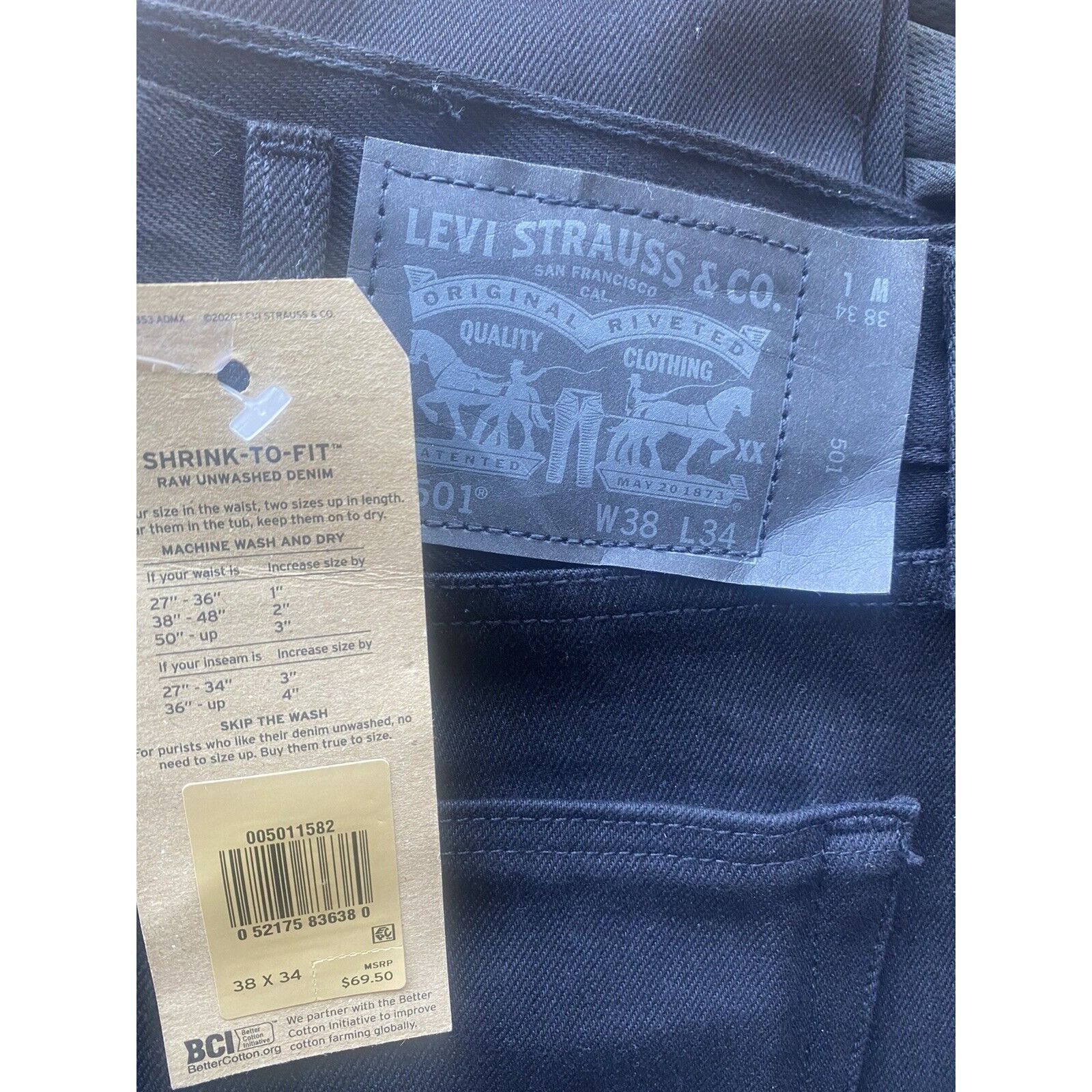 Levi's Levi's Jeans 501. 38/34 Size US 38 / EU 54 - 7 Thumbnail