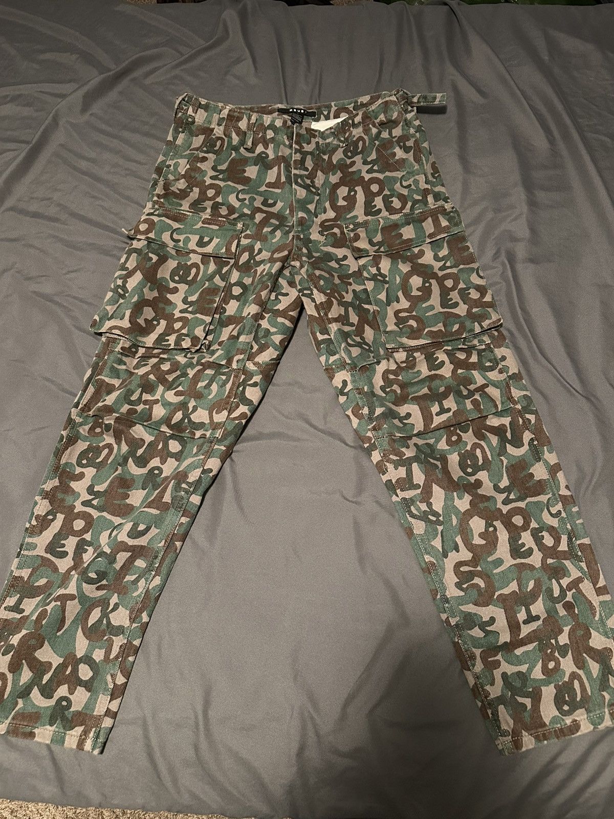 Ksubi Ksubi Camo Cargo Pants Size US 30 / EU 46 - 2 Thumbnail