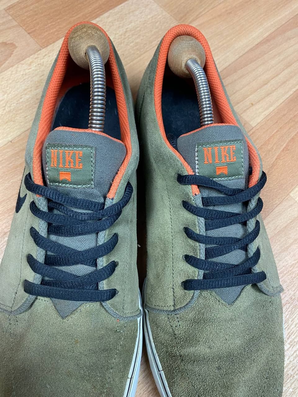 Nike NIKE SB SATIRE Green Suede Trainers 536404 208 SIZE US 12 Size US 12 / EU 45 - 8 Thumbnail