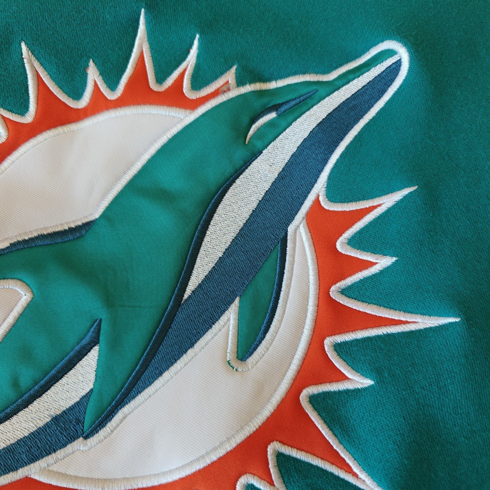 Starter NFL Aqua Miami Dolphins Extreme Full-Zip Hoodie Jacket sz M Size US M / EU 48-50 / 2 - 6 Thumbnail