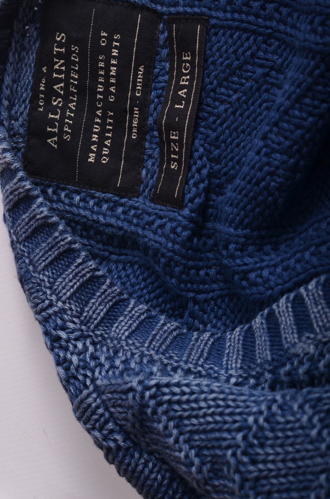 Allsaints Allsaints Valkyrie Crew Neck Cable Knit Sweater Size US L / EU 52-54 / 3 - 4 Thumbnail