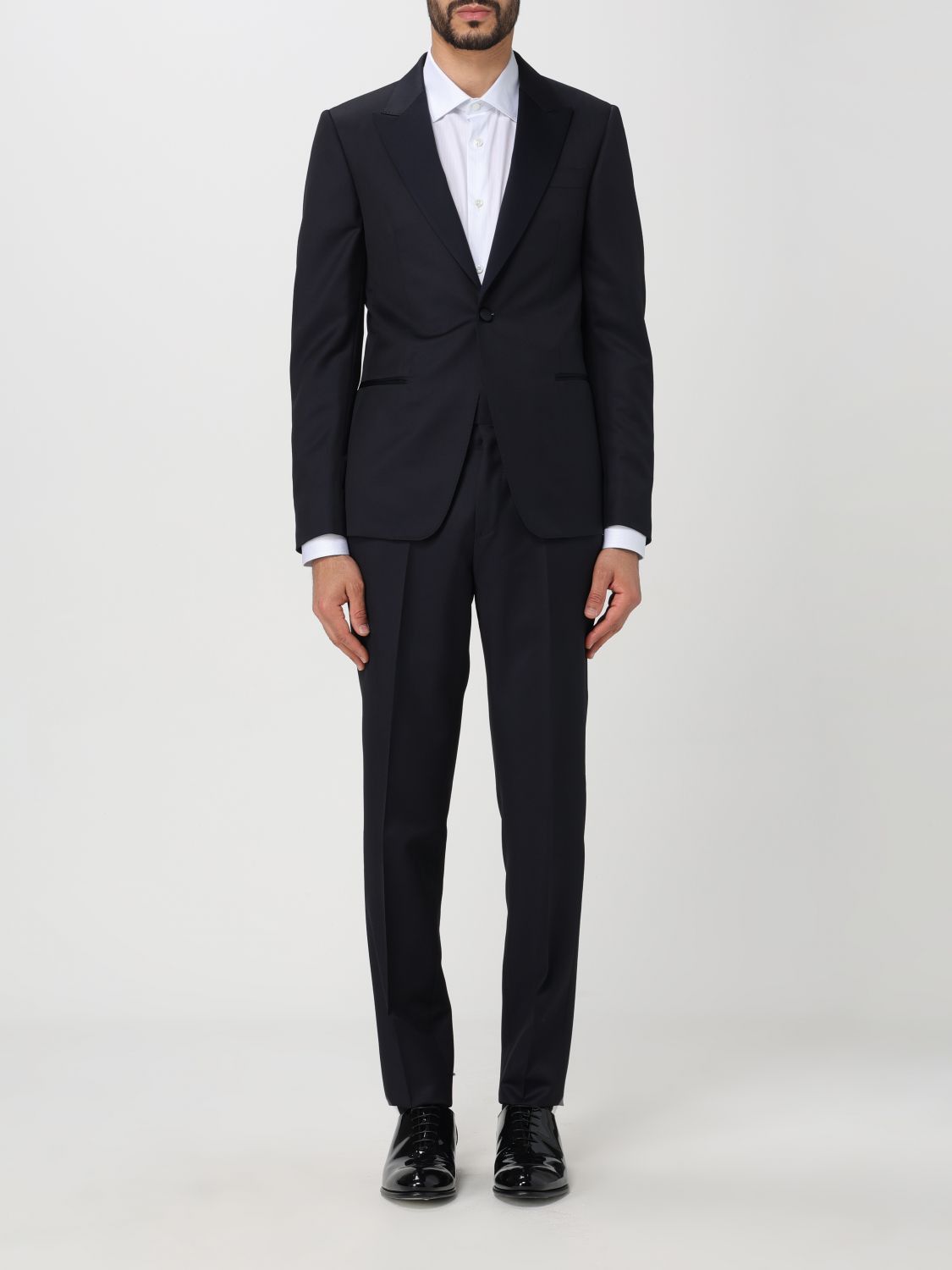 image of Ermenegildo Zegna Zegna Suit Men Navy (Size Small)